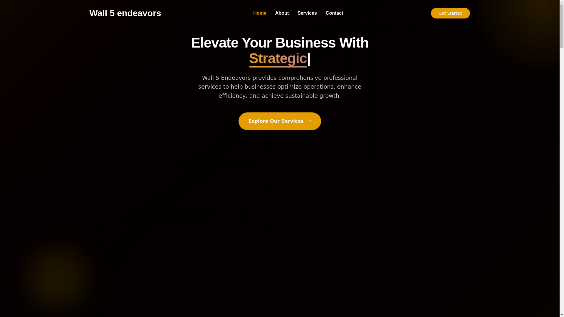 website screenshot of https://wall5endeavors.pages.dev/