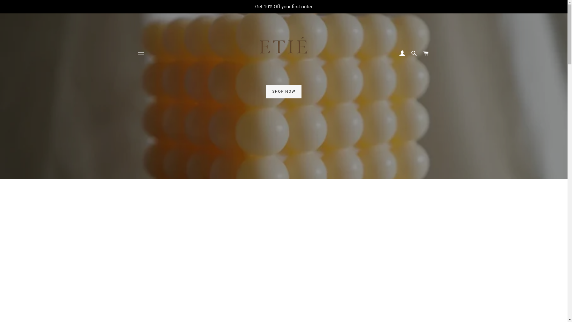 website screenshot of https://etiestudios.com/