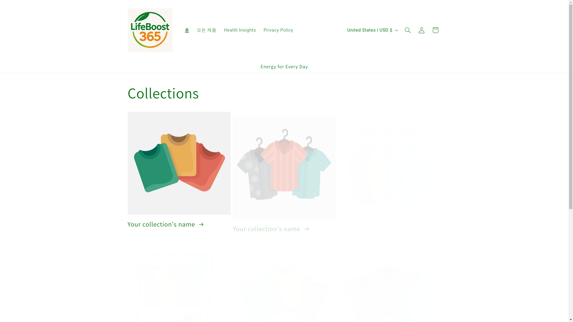 website screenshot of https://lifeboost365.net/