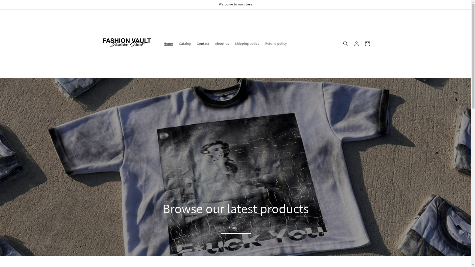 website screenshot of https://fashionnvaultt.com/