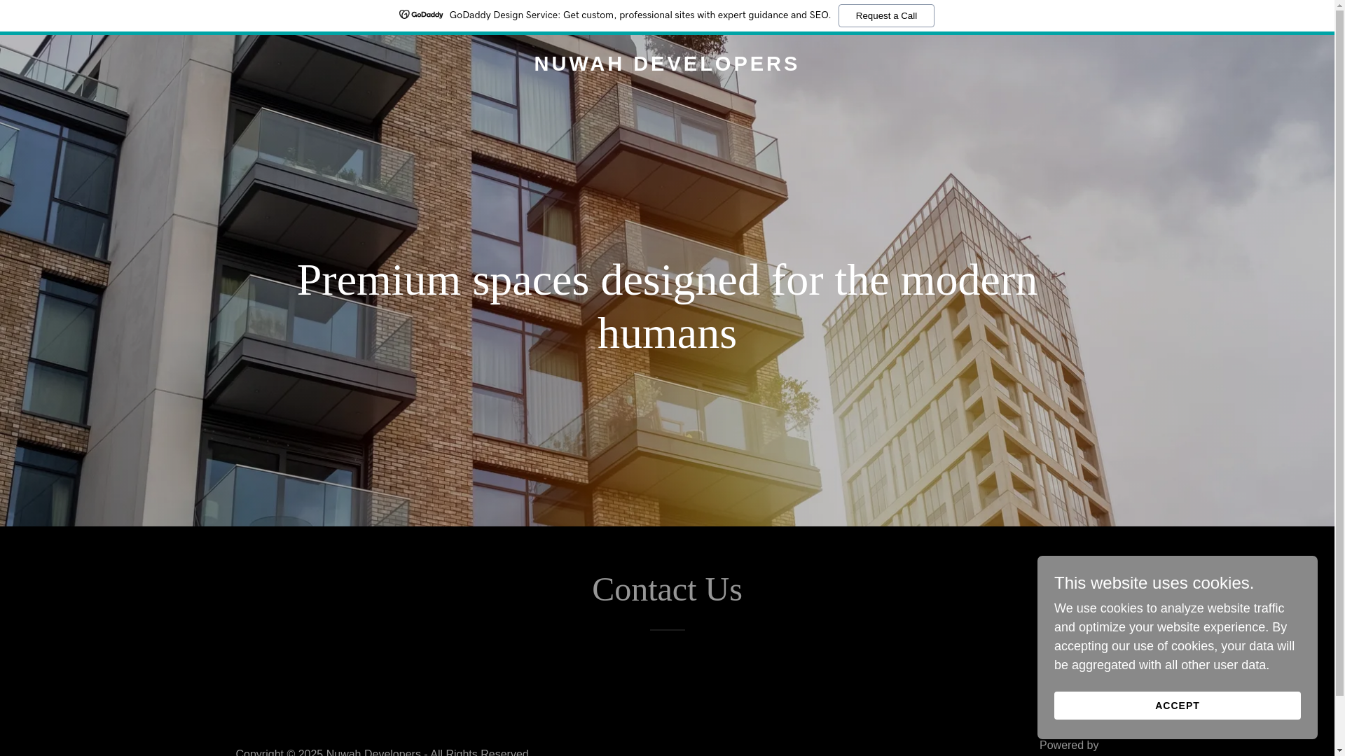 website screenshot of https://nuwahdevelopers.com/