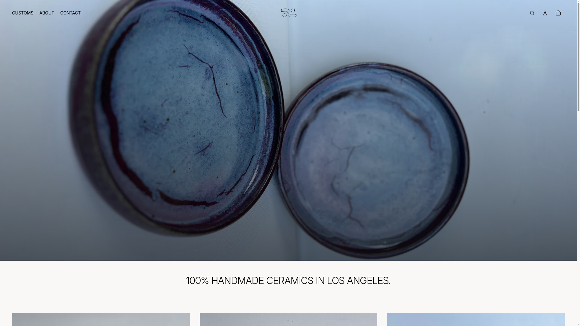 website screenshot of https://genevievegiladcermics.com/