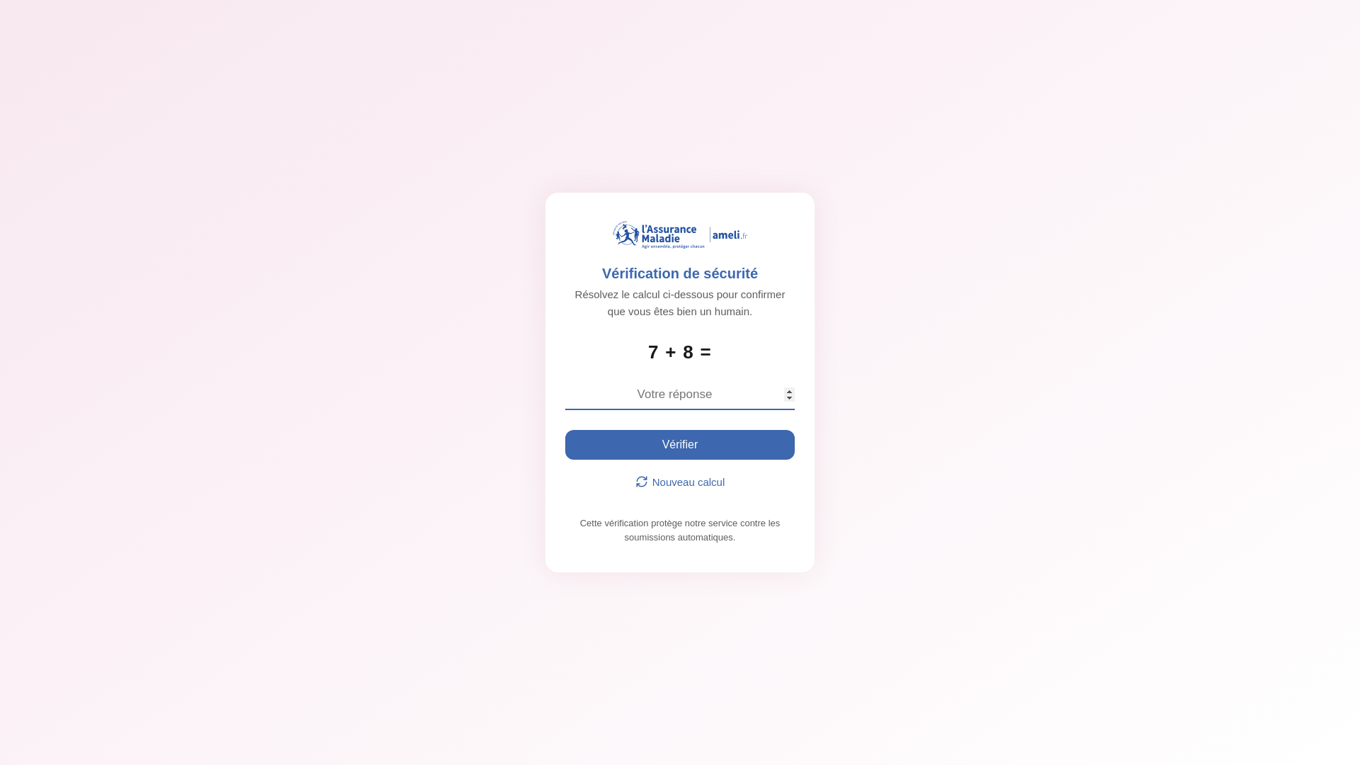 website screenshot of https://macarte-actualisation.com/captcha
