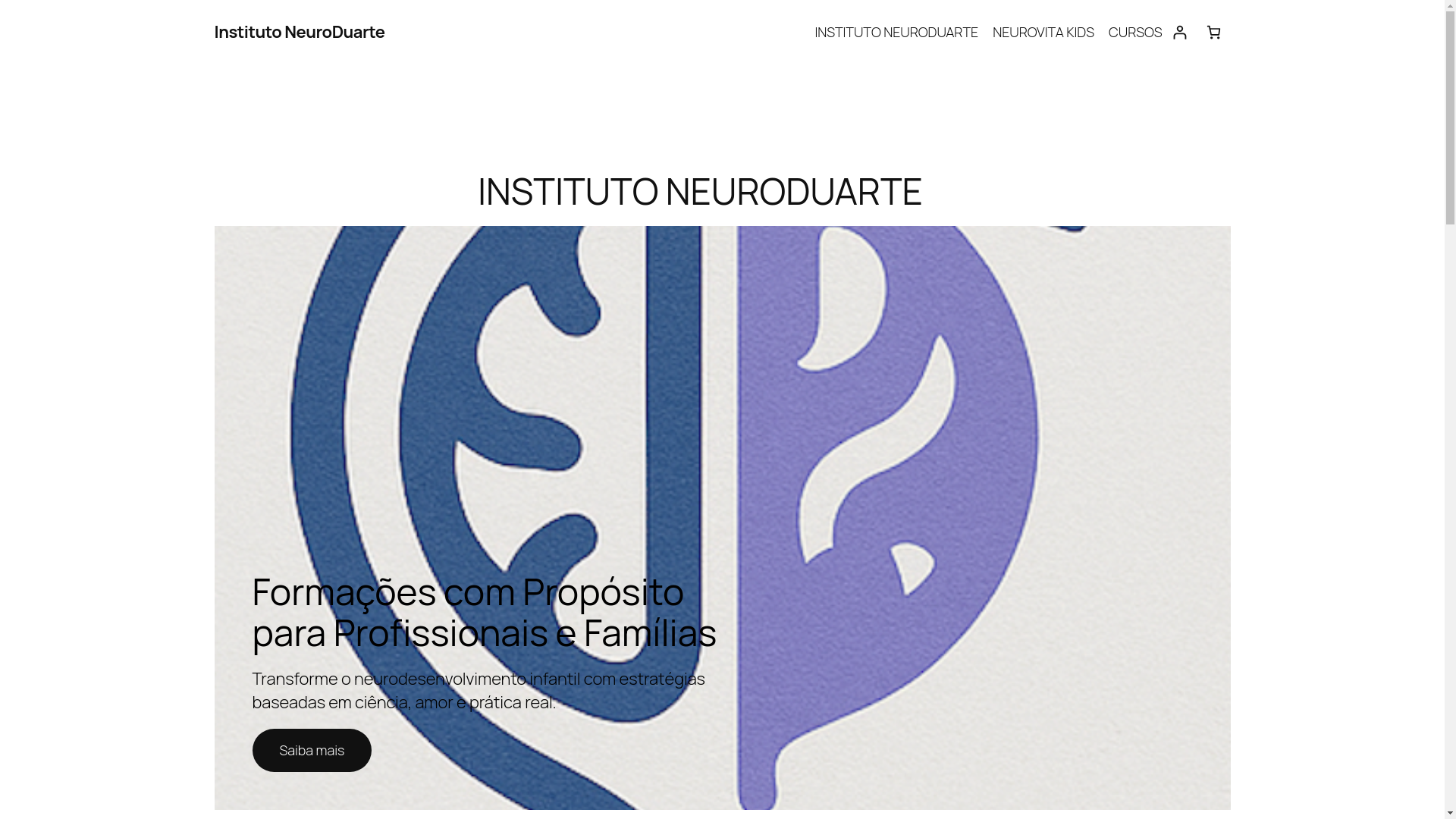 website screenshot of https://institutoneuroduarte.com/