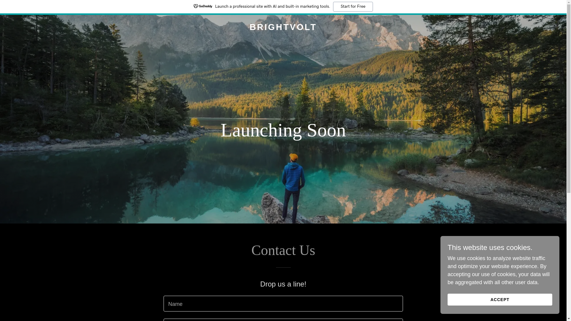 website screenshot of https://brightvolt.com.au/