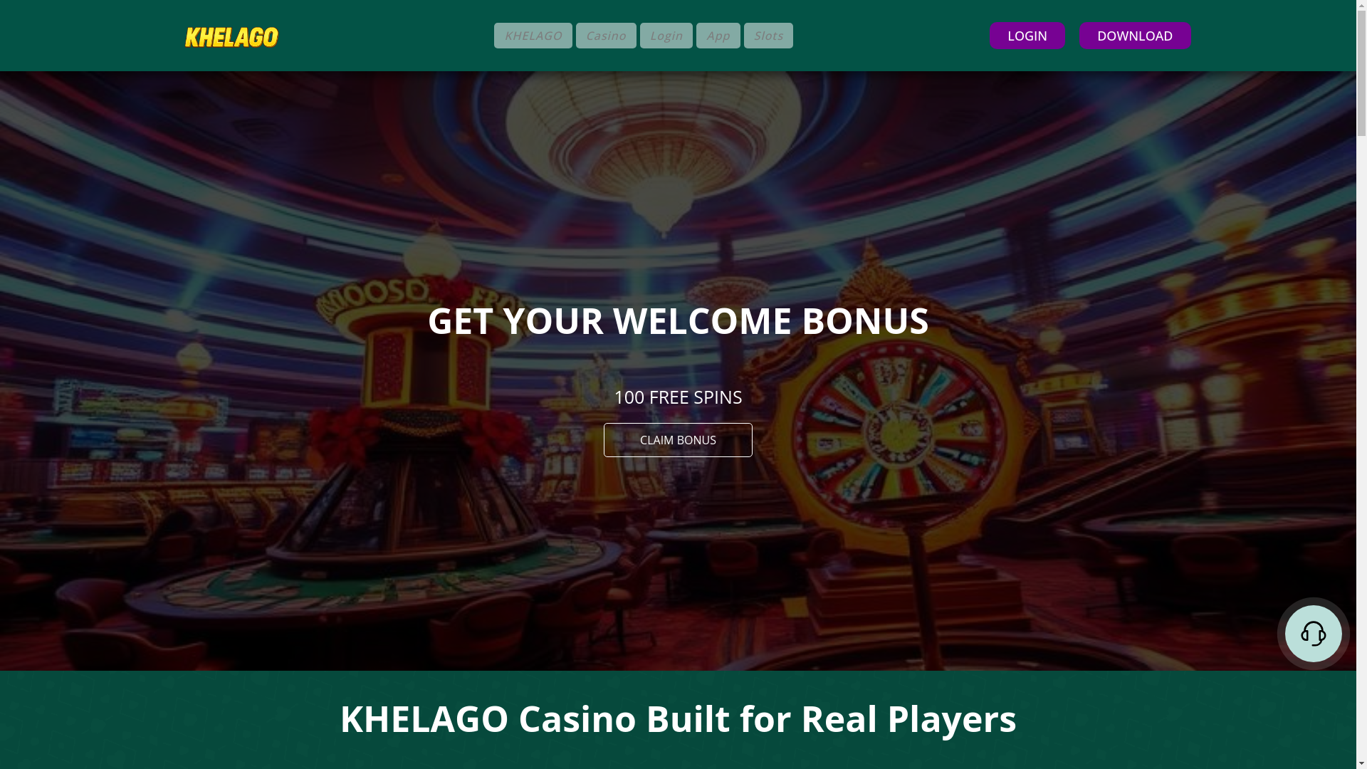 website screenshot of https://khelago.bet/