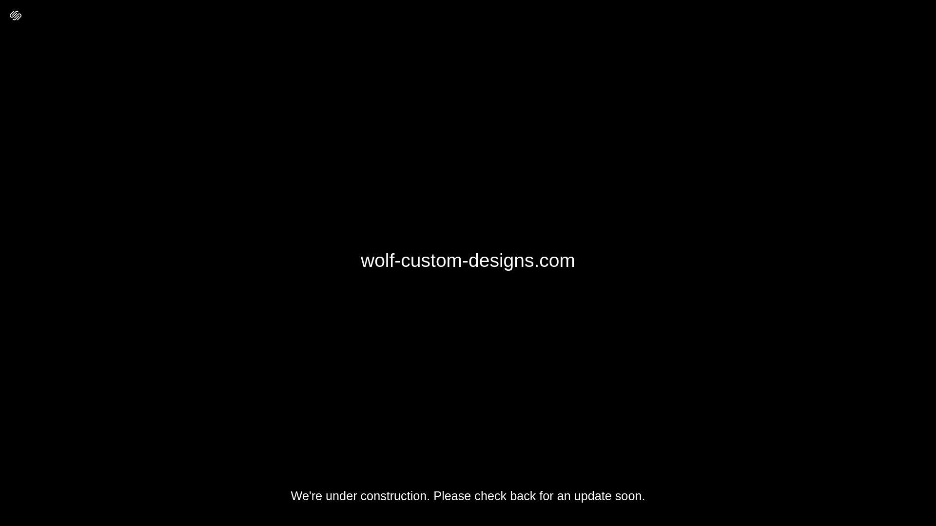 website screenshot of https://wolf-custom-designs.com/