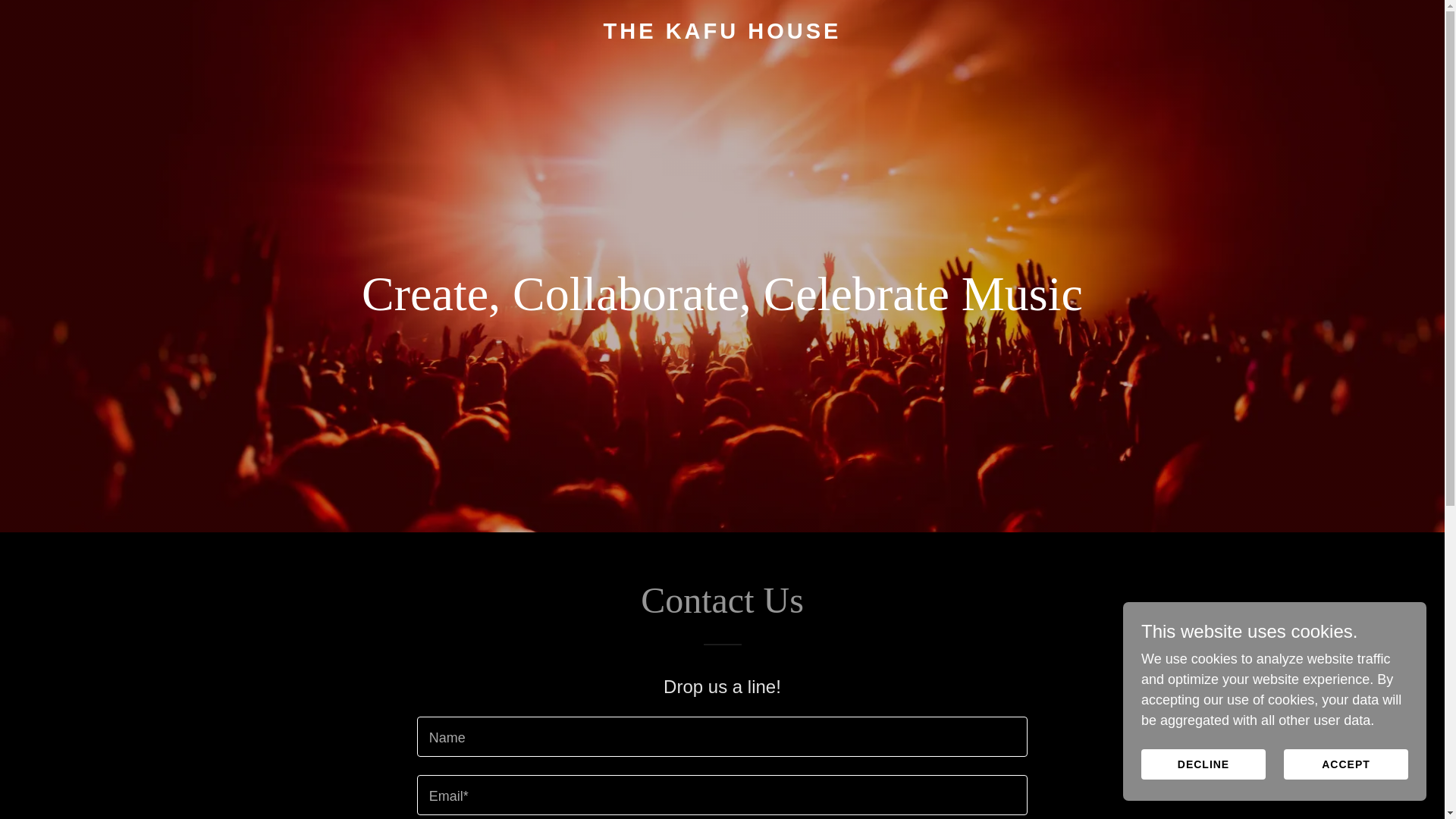website screenshot of https://thekafuhouse.com/