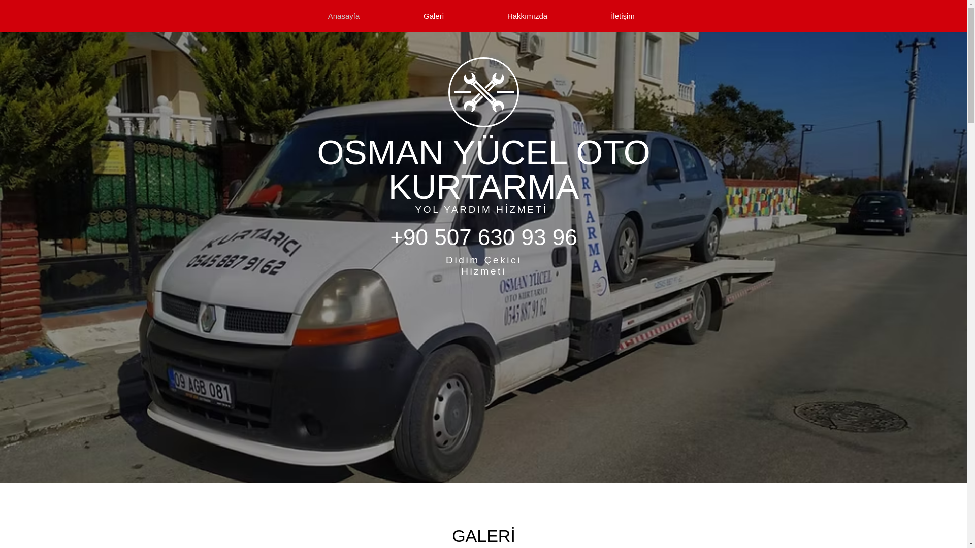 website screenshot of https://yucelyolyardim.com/