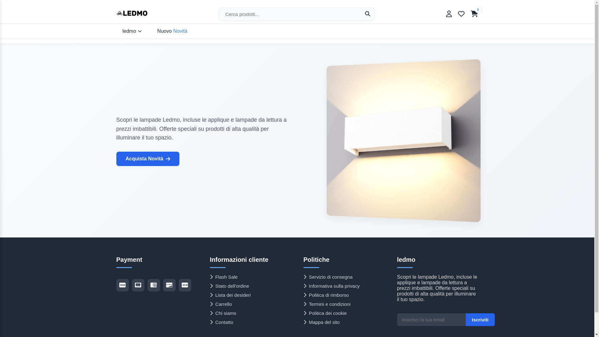 website screenshot of https://leaboutiqueledmo.shop/