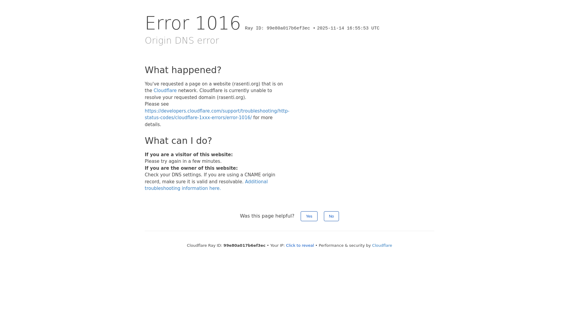 website screenshot of https://rasenti.org/