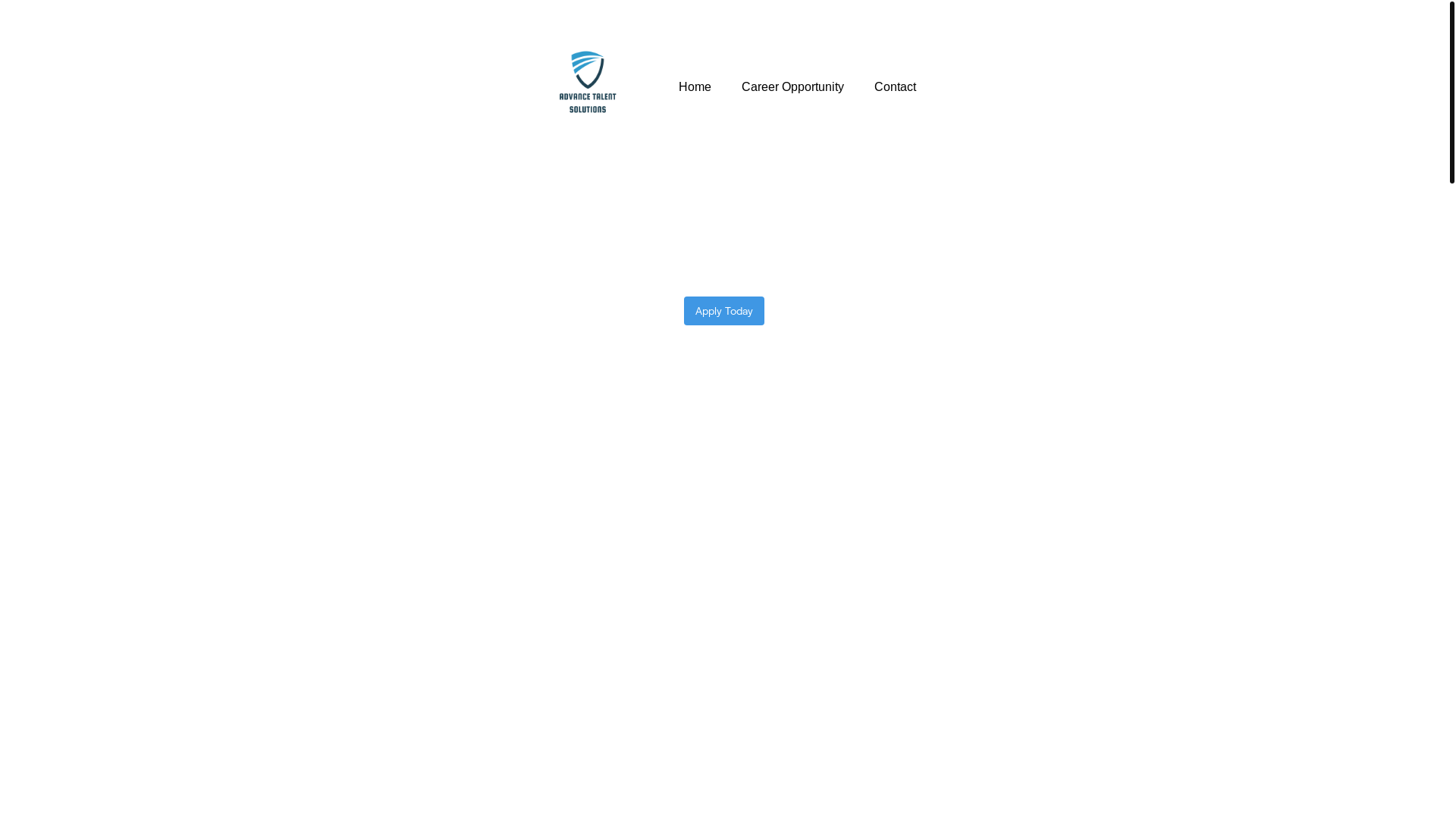 website screenshot of https://advancetalentsolutions.net/