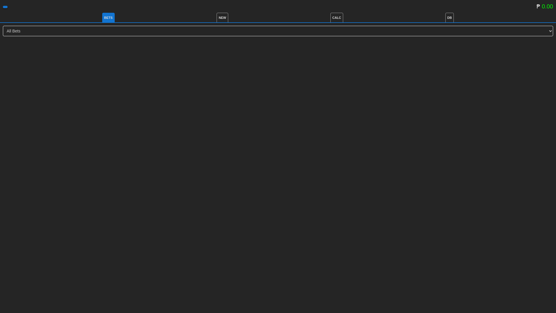 website screenshot of https://sports-betting-tracker.pages.dev/