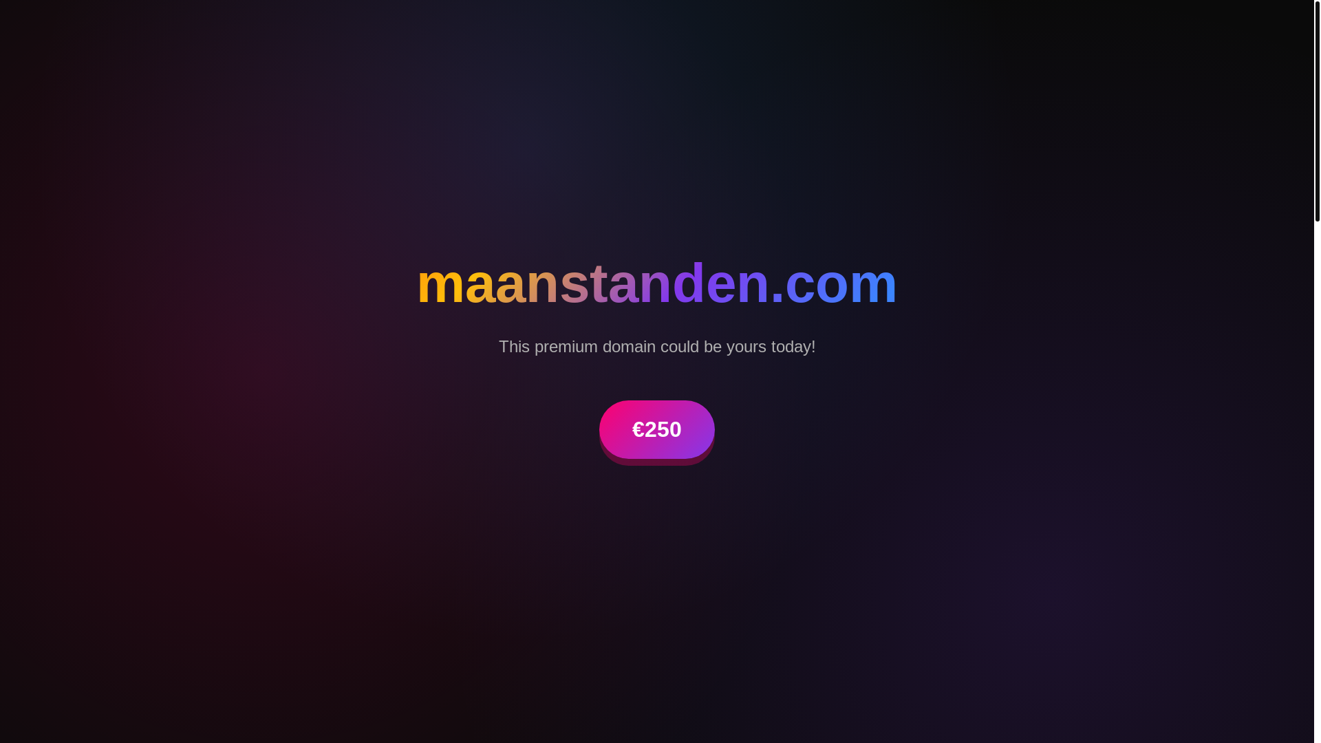 website screenshot of https://maanstanden.com