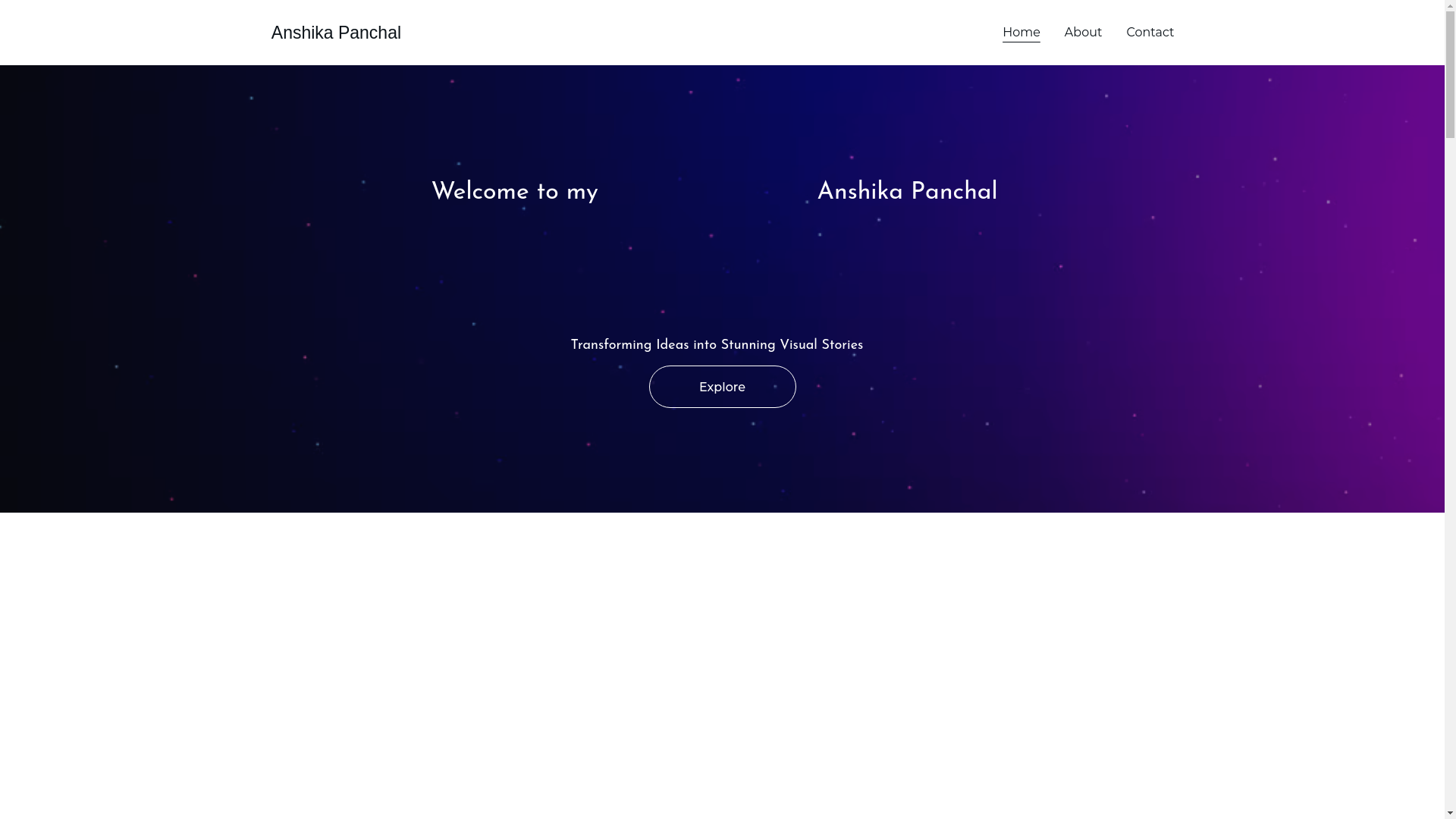 website screenshot of https://editoranshika.in/