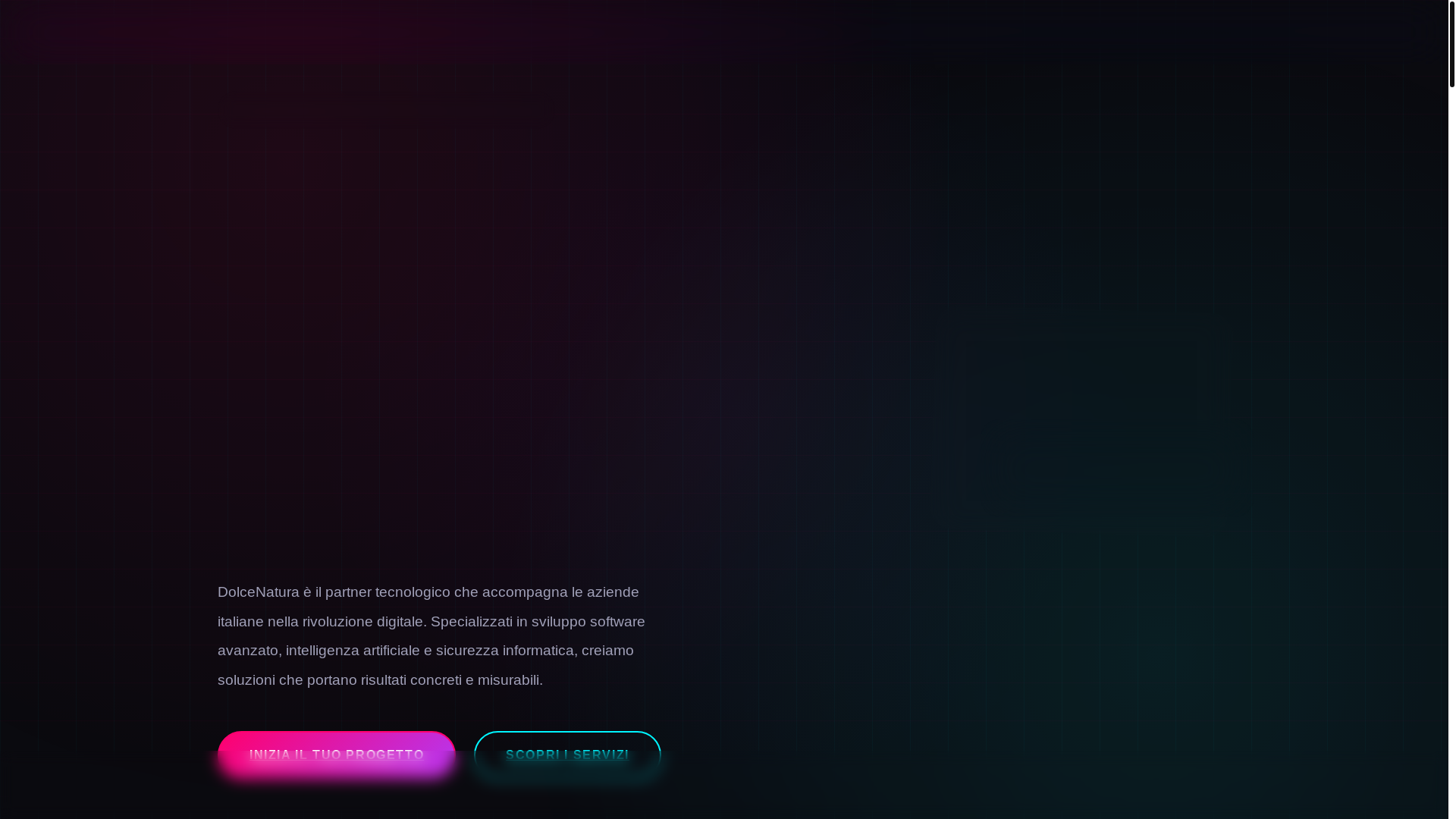 website screenshot of https://dolcenatura.ink/