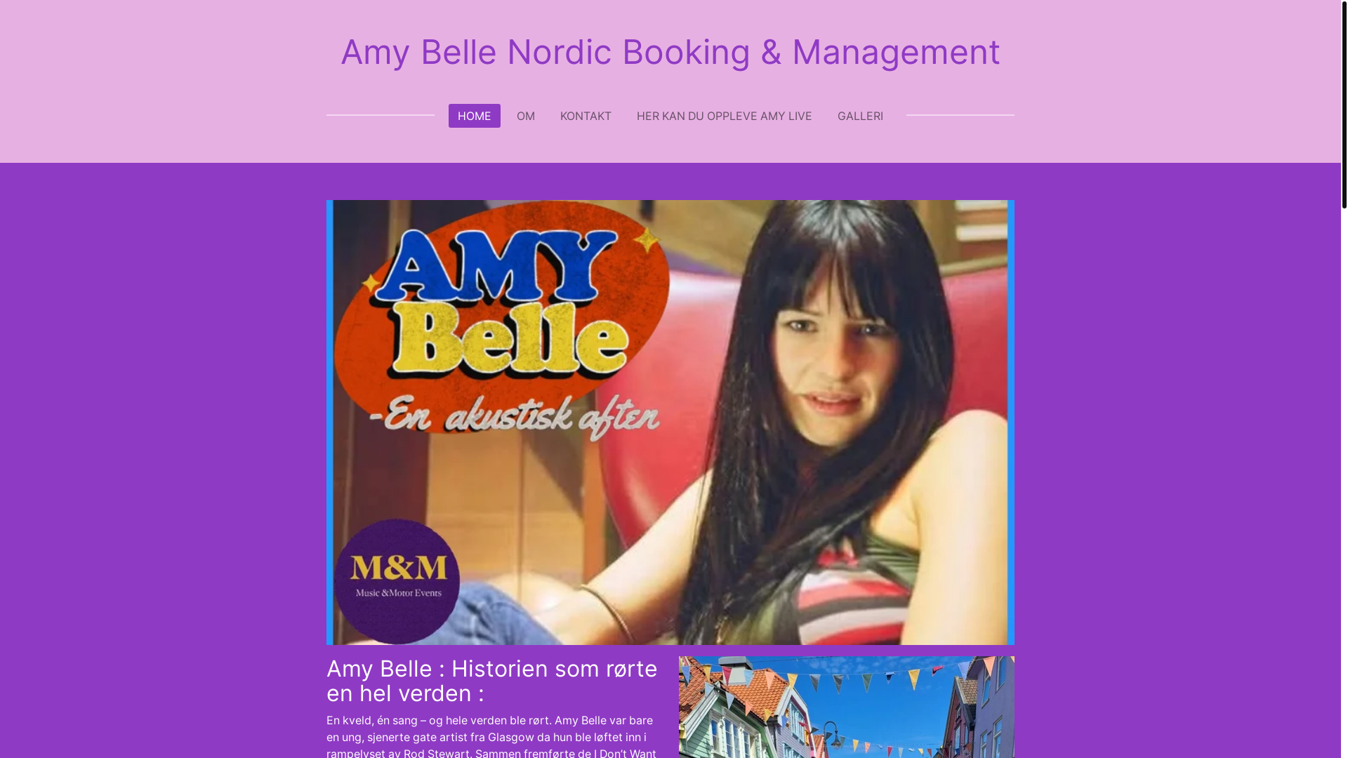 website screenshot of https://amybellenordic.com/