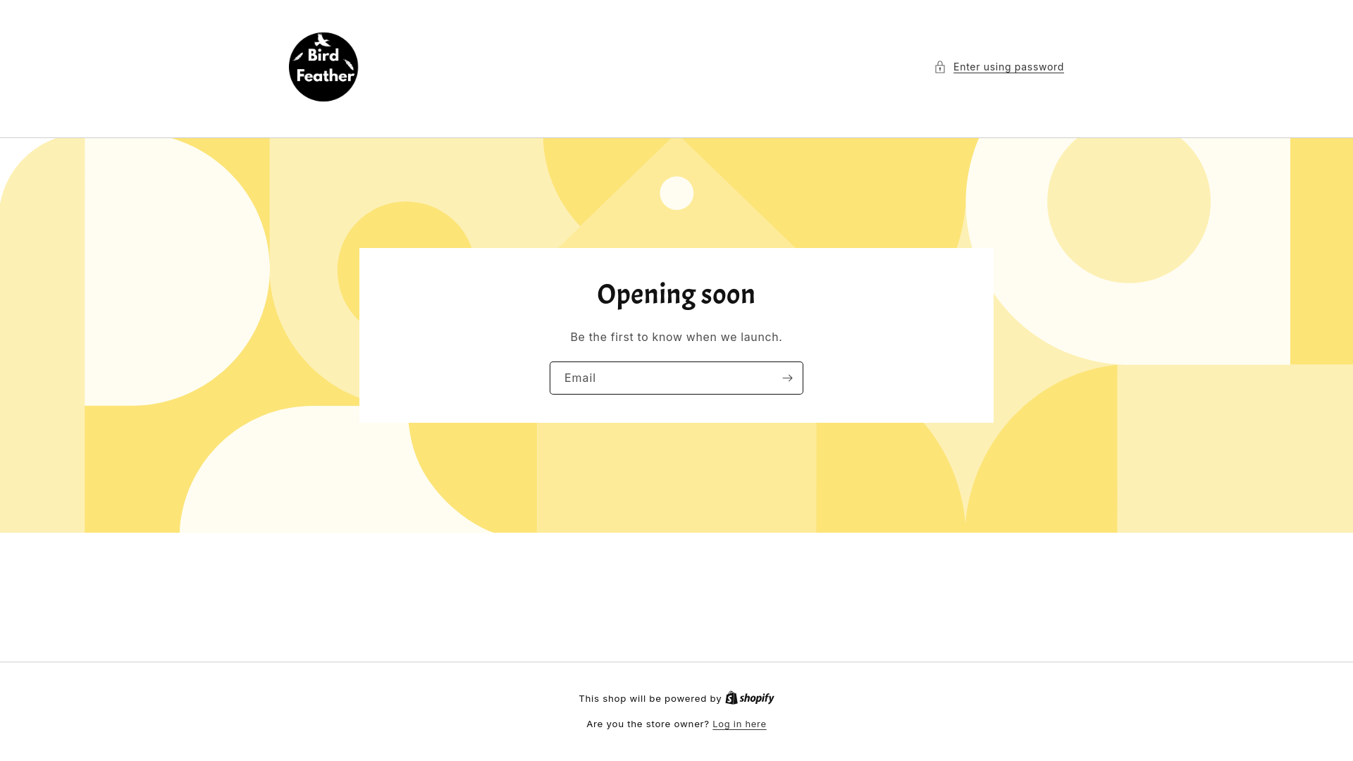 website screenshot of https://featherfaith.shop/