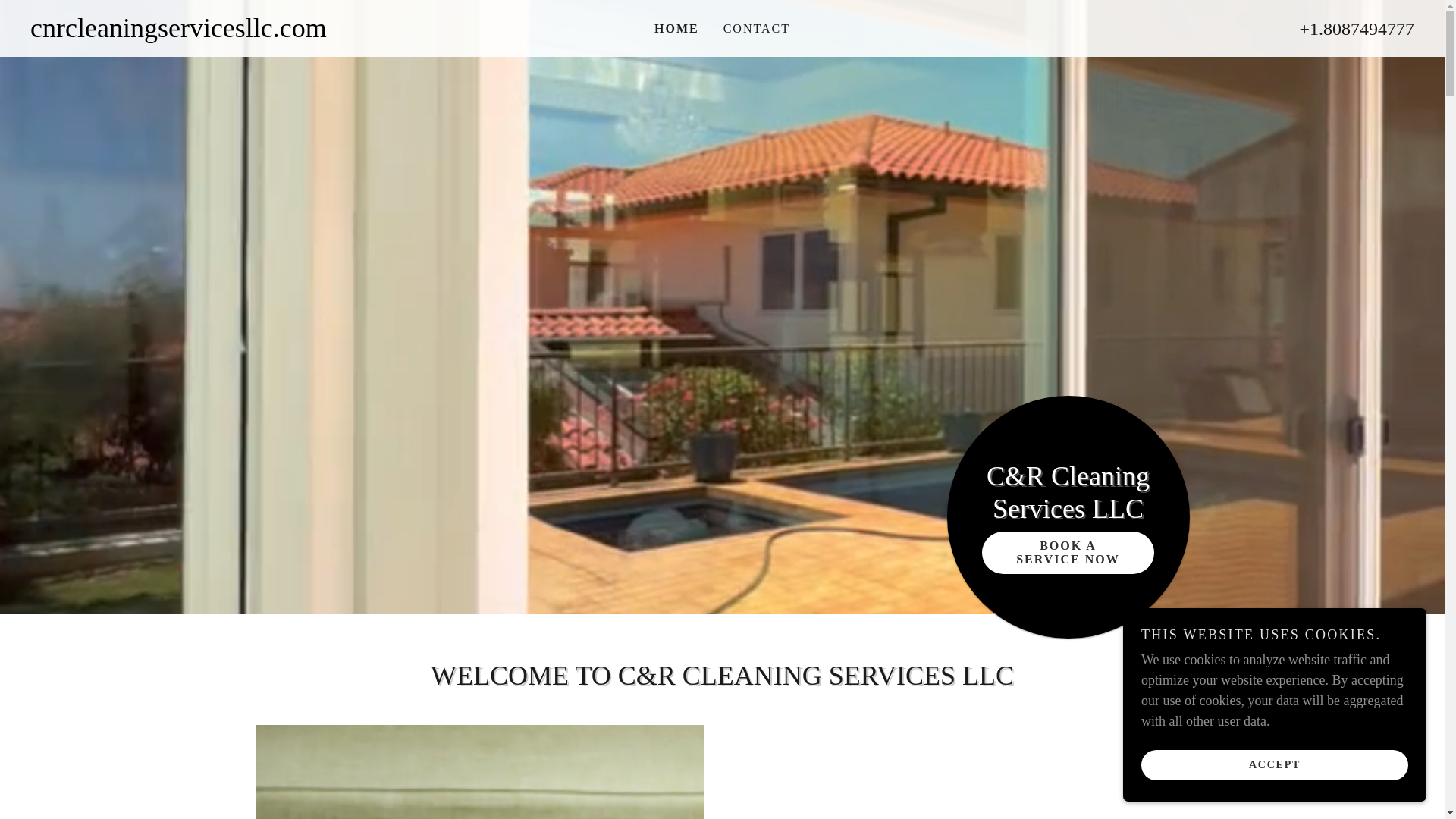 website screenshot of https://candrcleaningservicesllc.com/