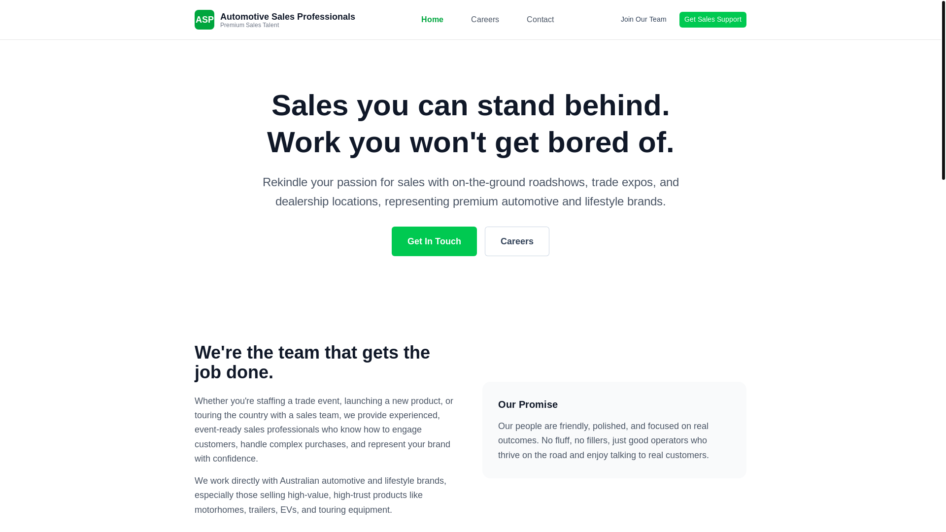 website screenshot of https://autosalespros.pages.dev/
