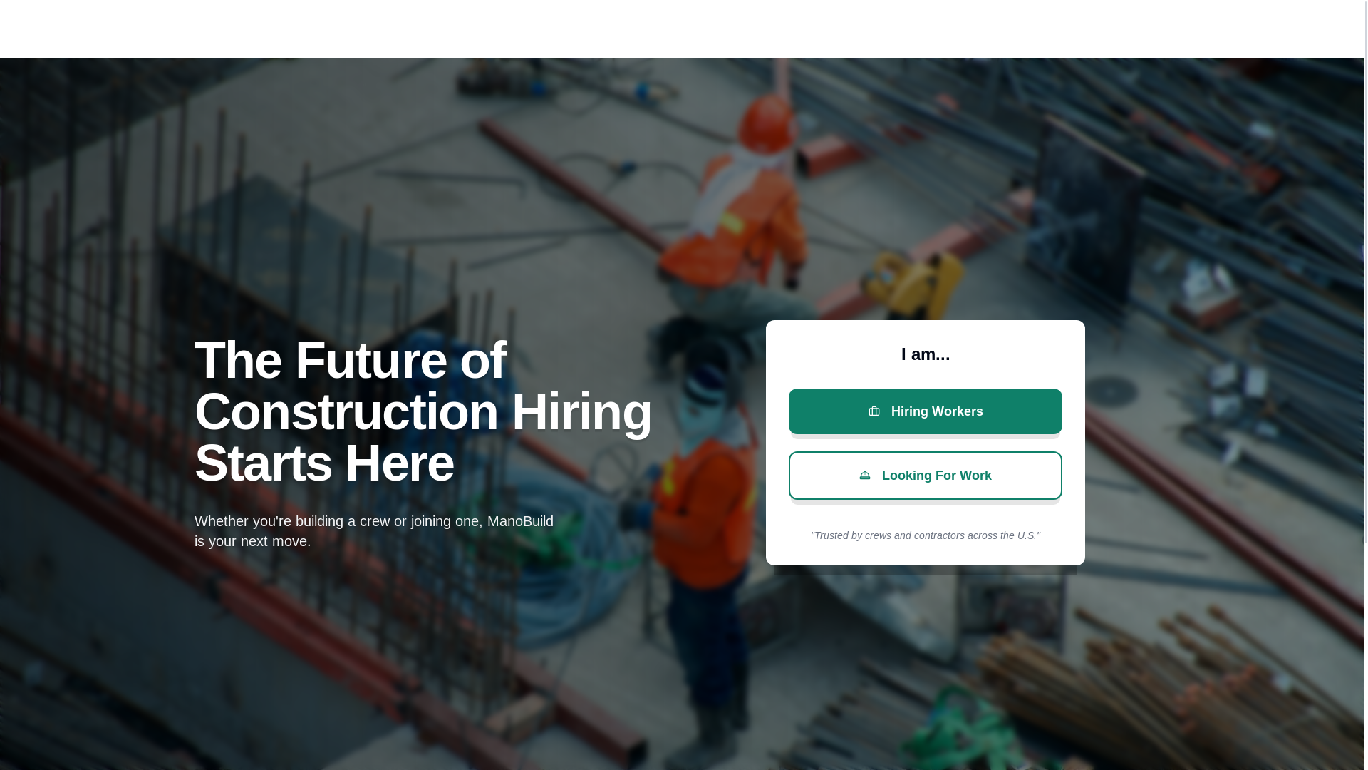 website screenshot of https://manobuild.pages.dev/