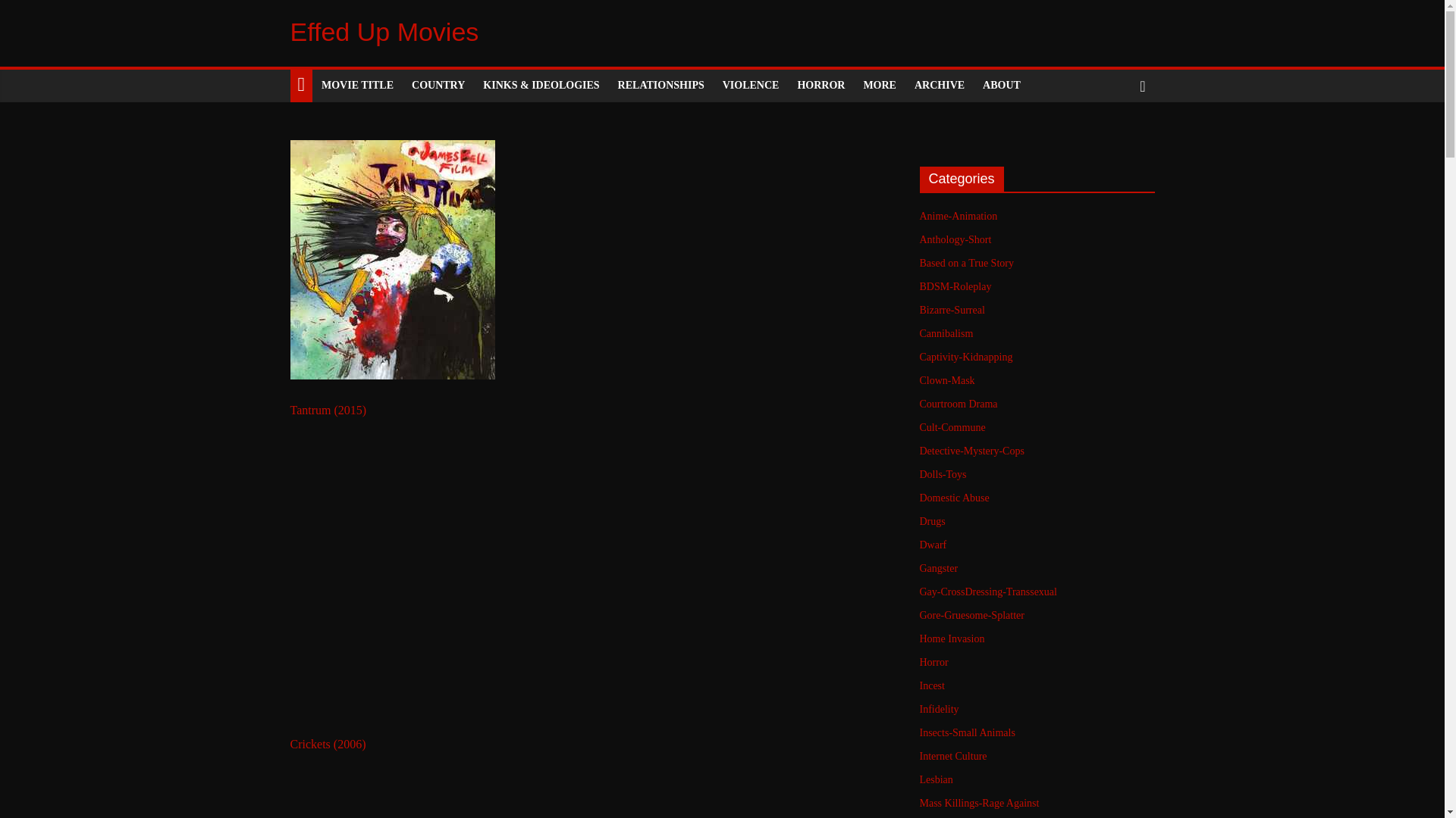 website screenshot of https://effedupmovies.com/