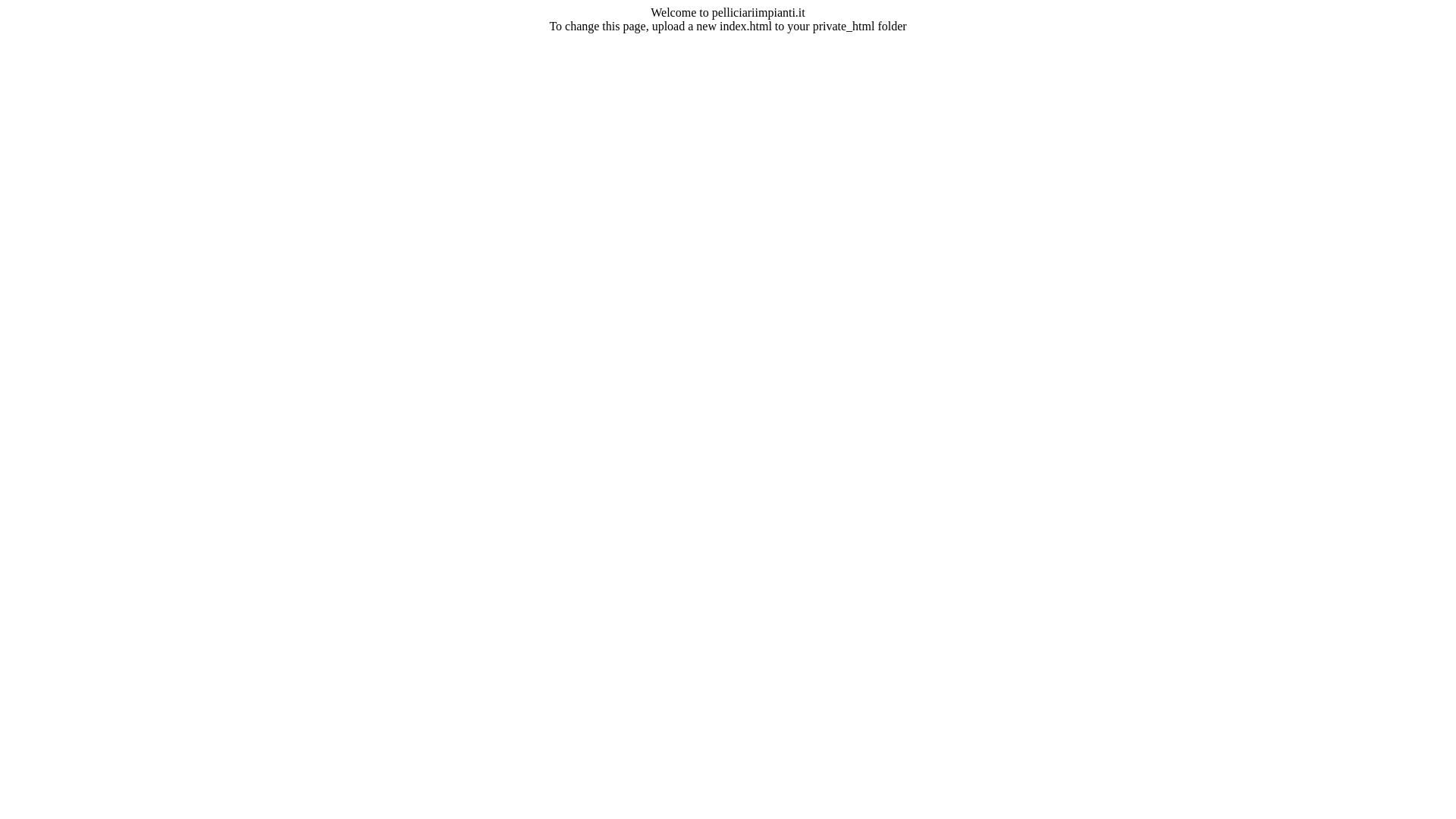 website screenshot of https://pelliciariimpianti.it/