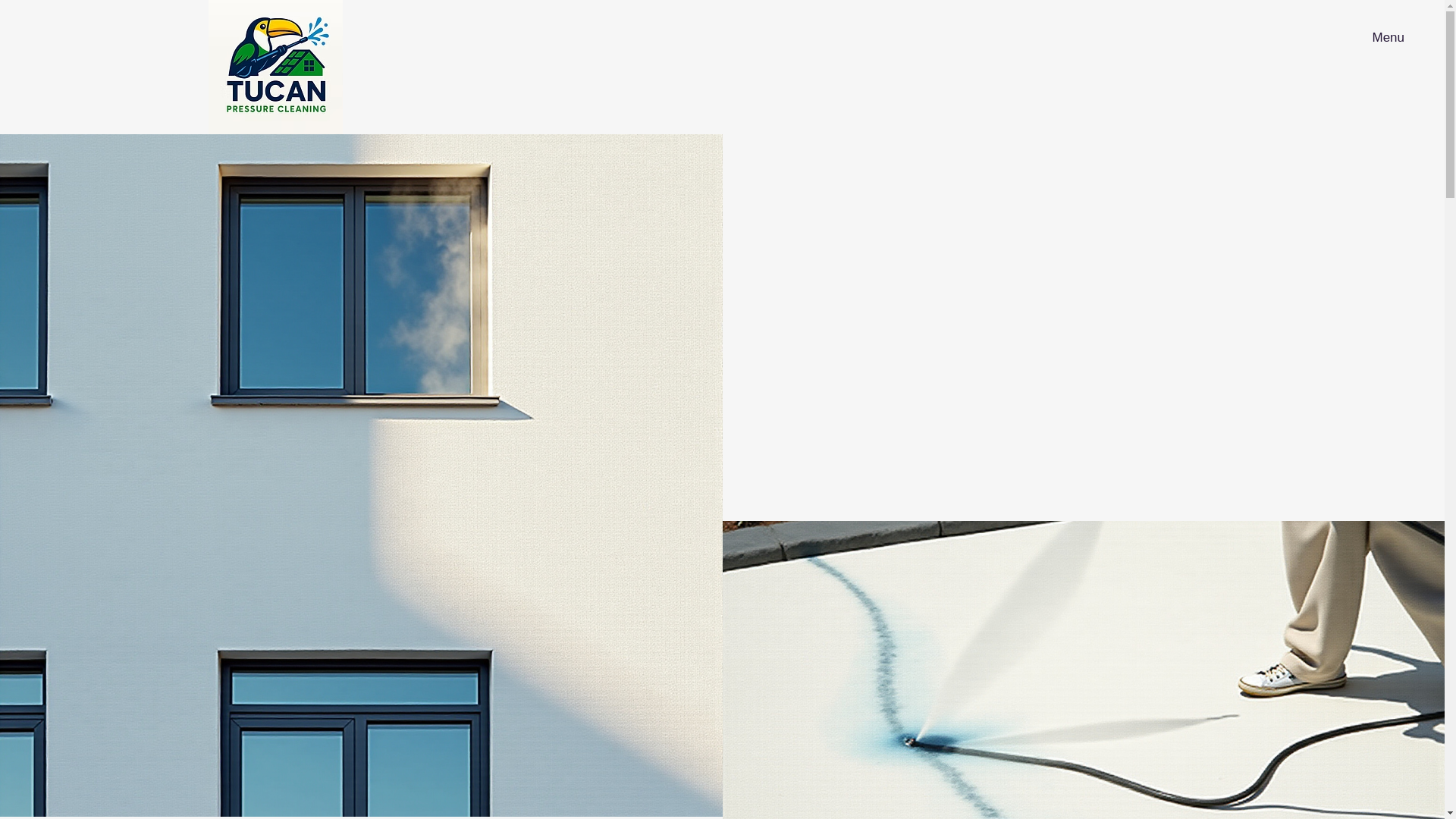 website screenshot of https://tucanpressurecleaning.com.au/