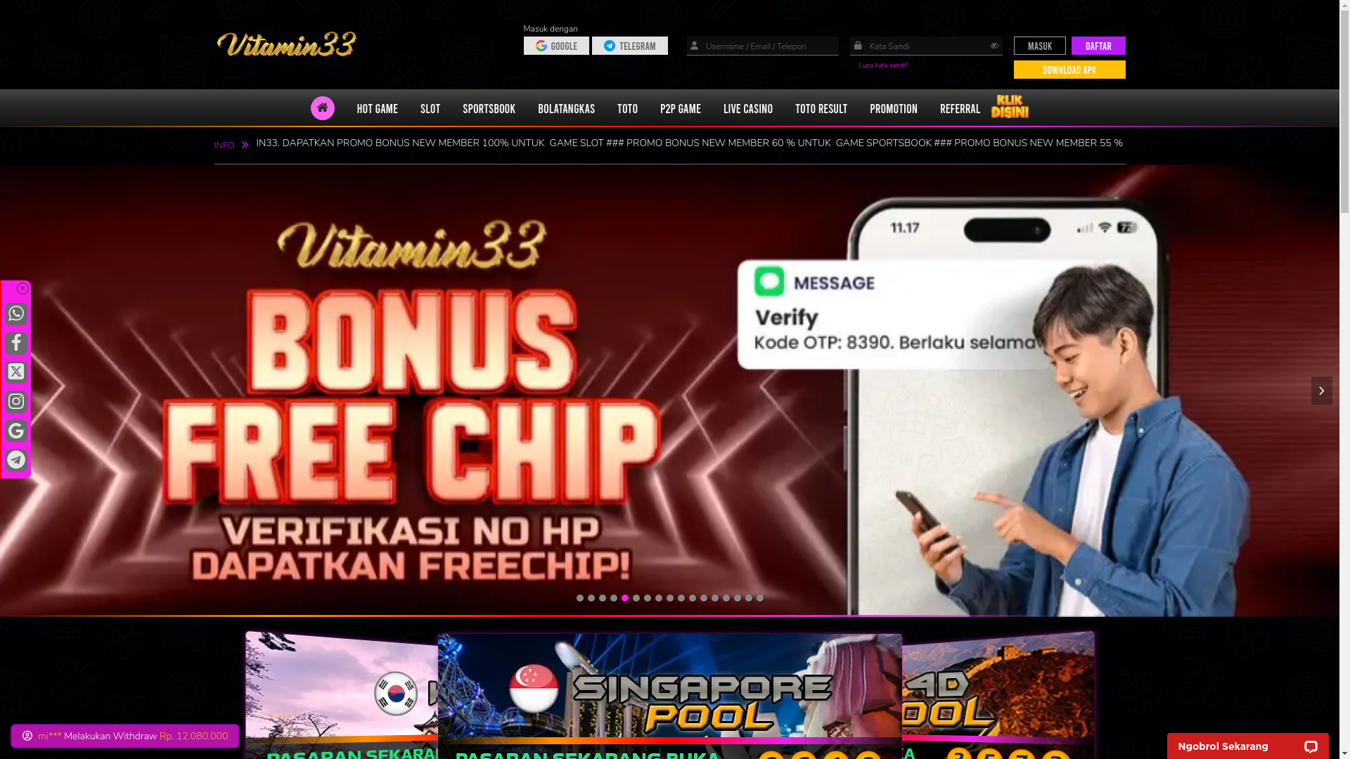 website screenshot of https://link-vitamin33.net/