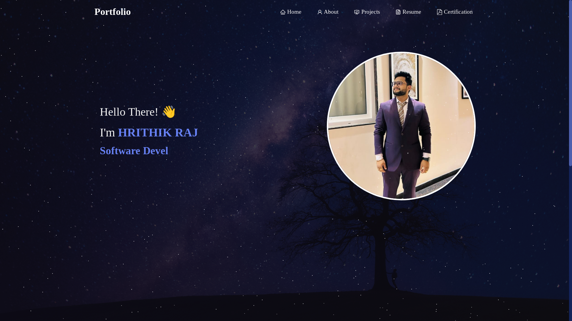 website screenshot of https://techieraj.online/