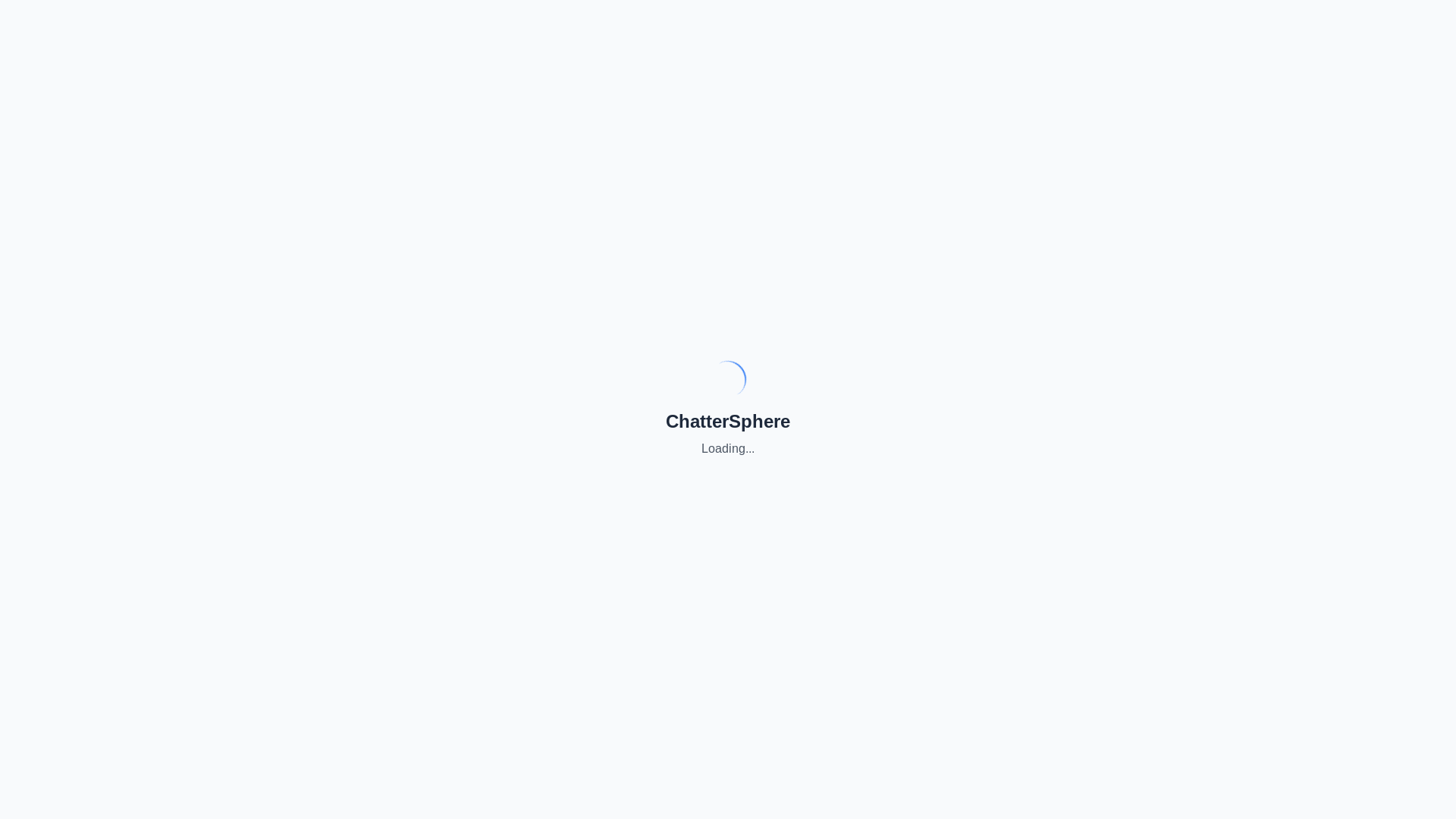 website screenshot of https://chattersphere.pages.dev/