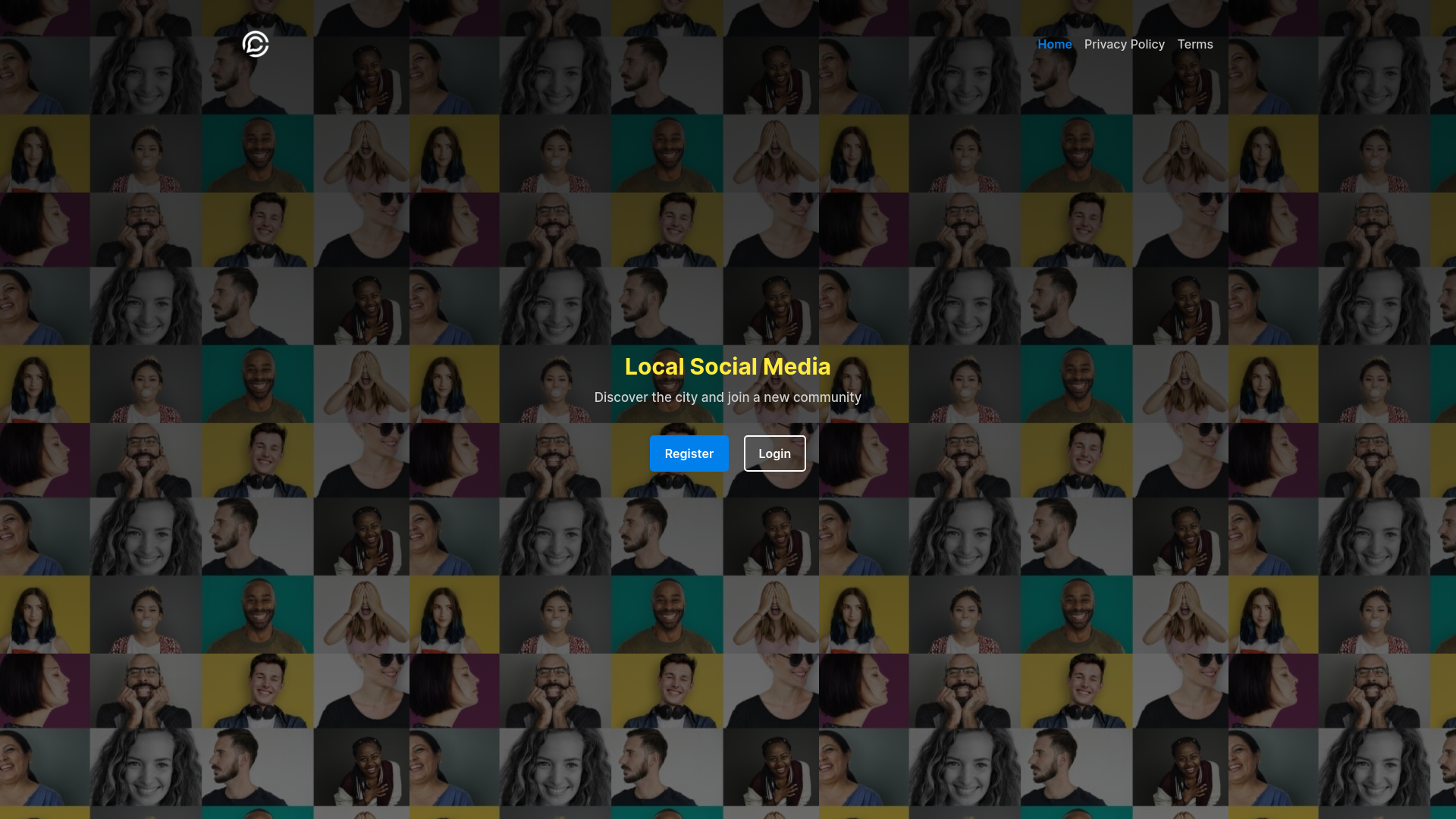 website screenshot of https://citychatapp.com/