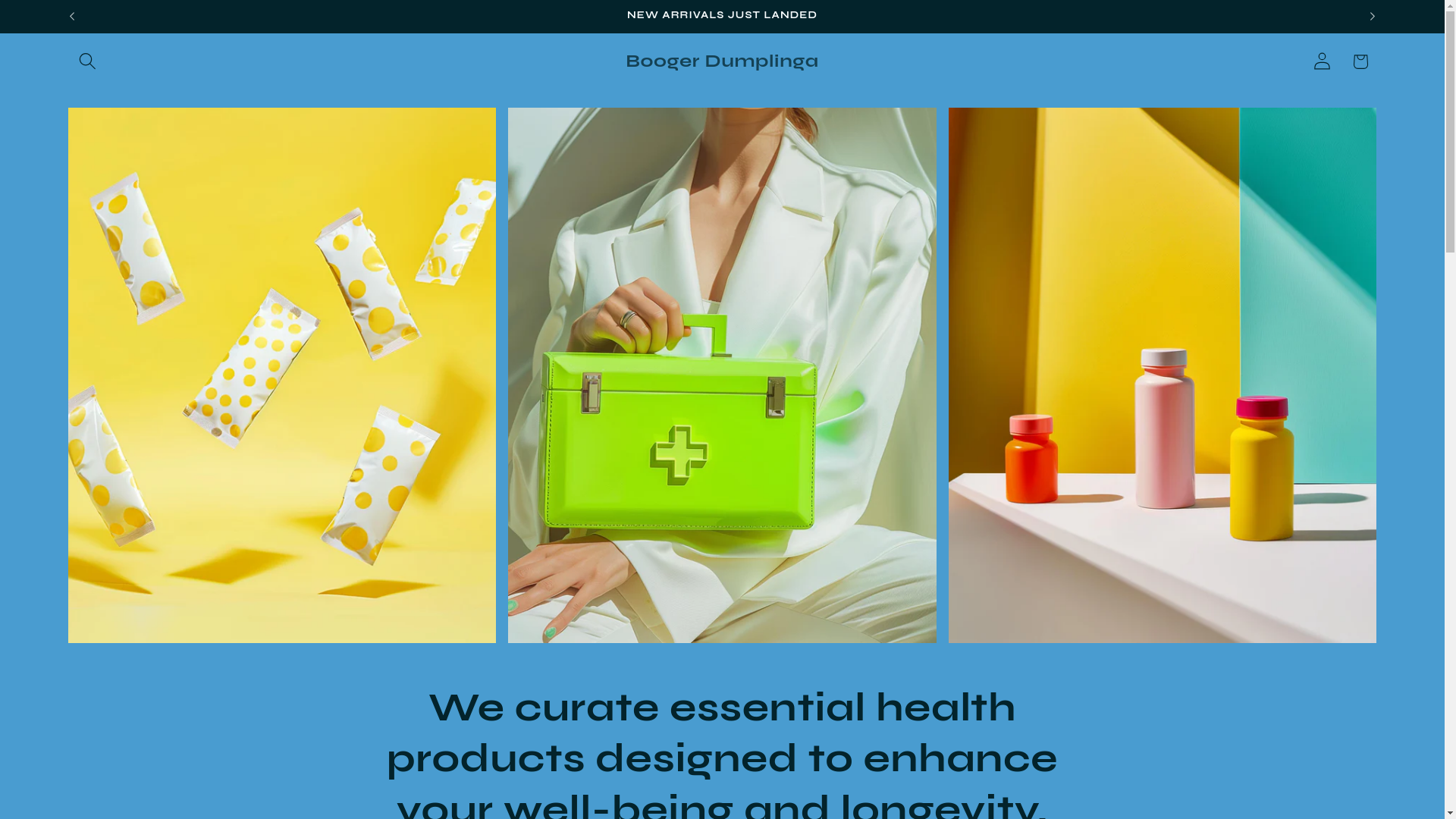 website screenshot of https://boogerpuddin.com/