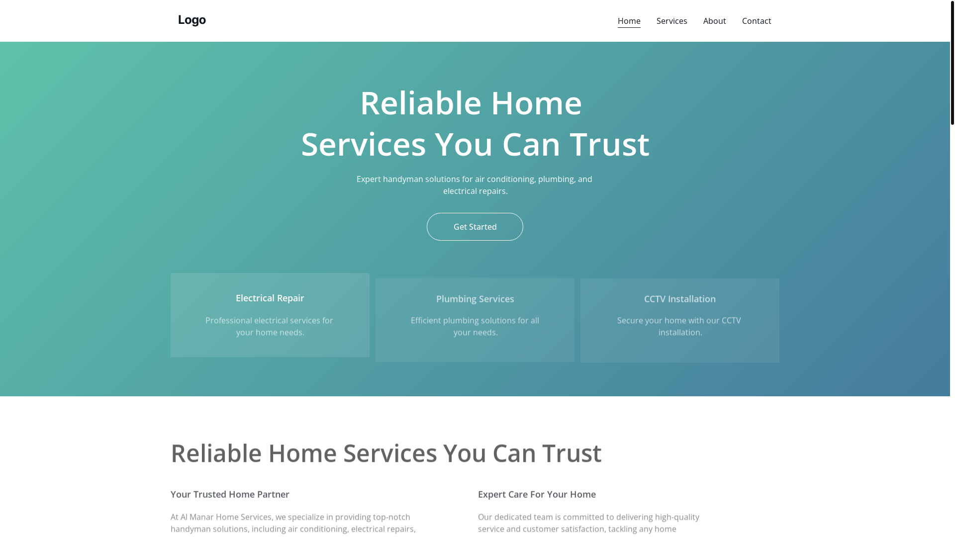 website screenshot of https://almanarkwt.com/