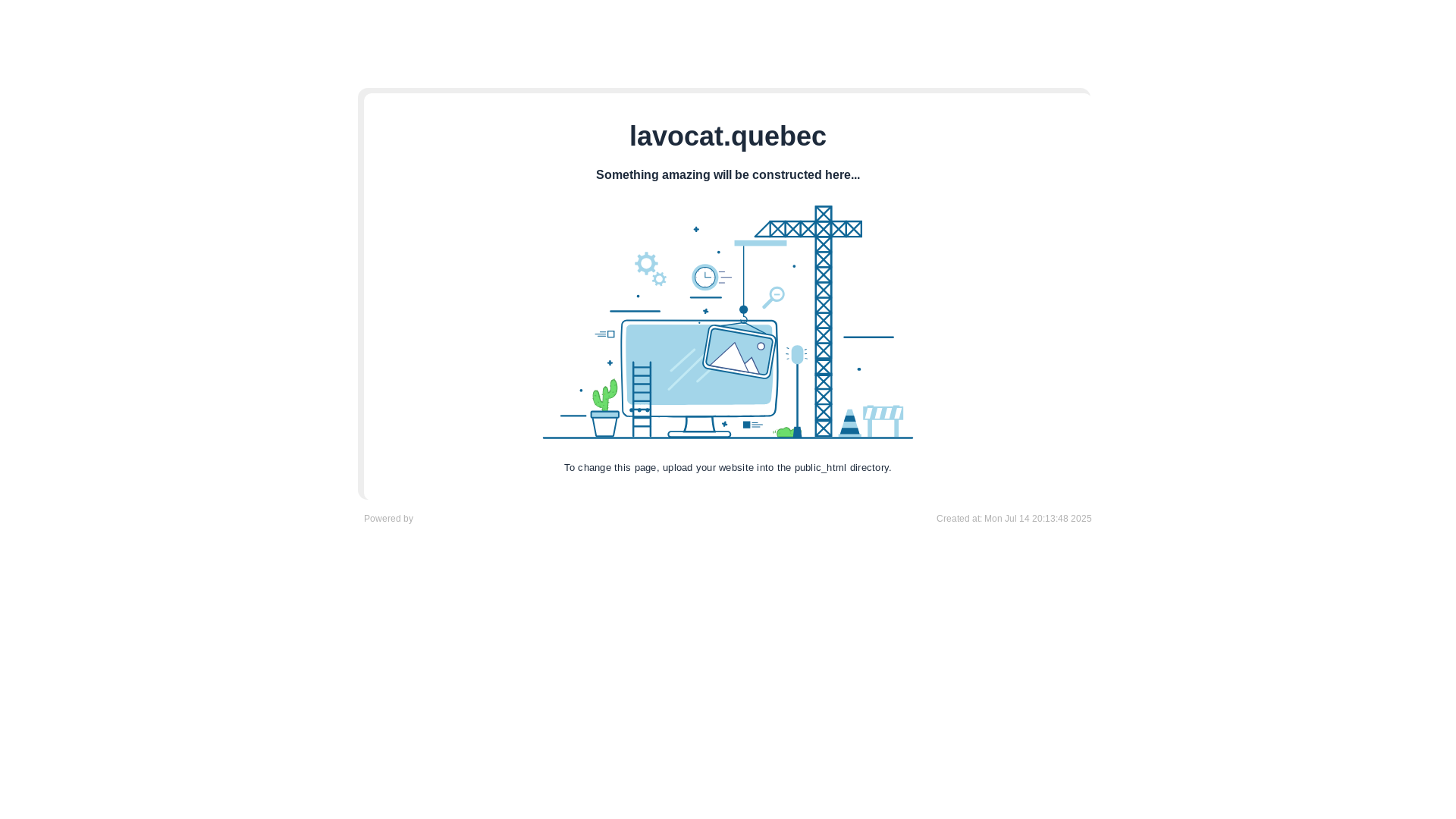 website screenshot of https://lavocat.quebec/