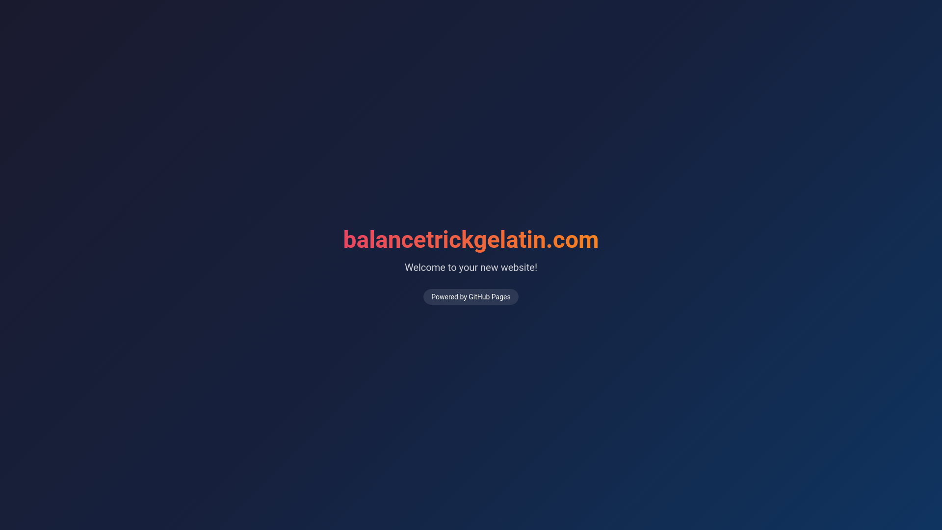 website screenshot of https://balancetrickgelatin.com/