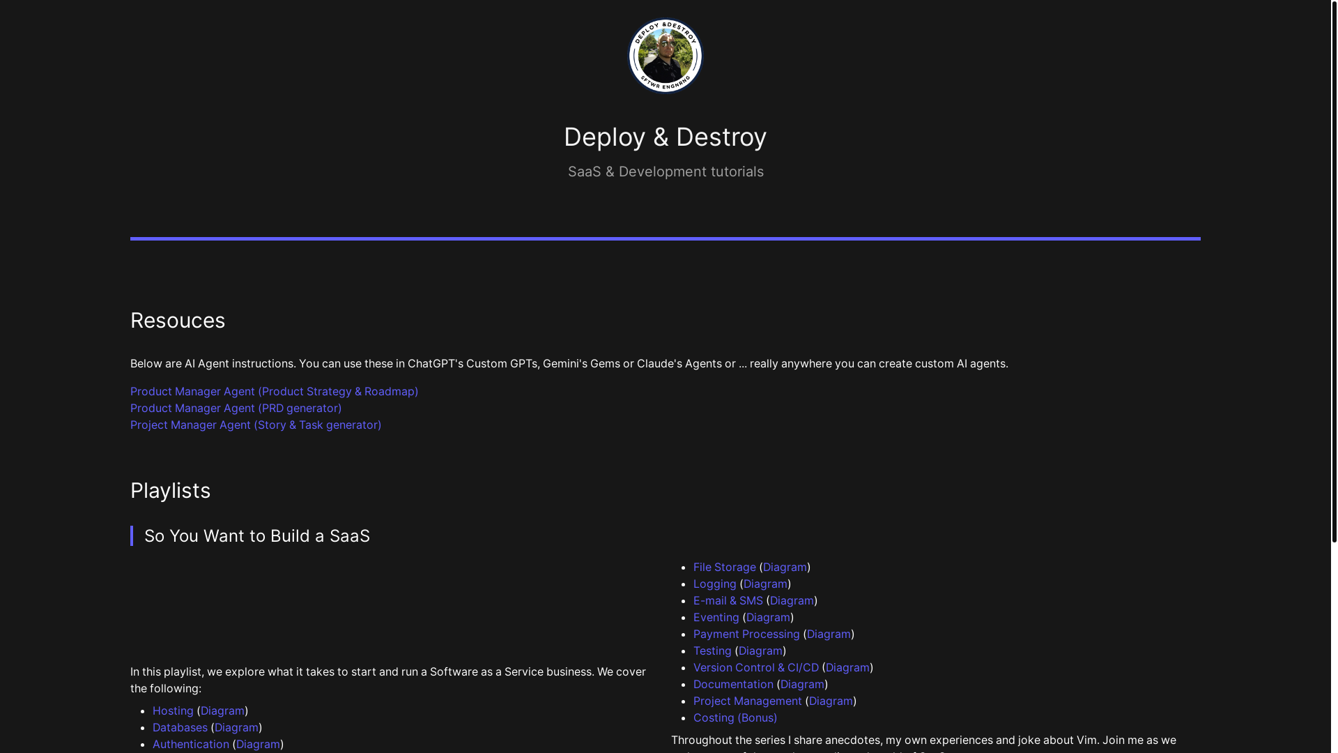 website screenshot of https://deployanddestroy-web.pages.dev/