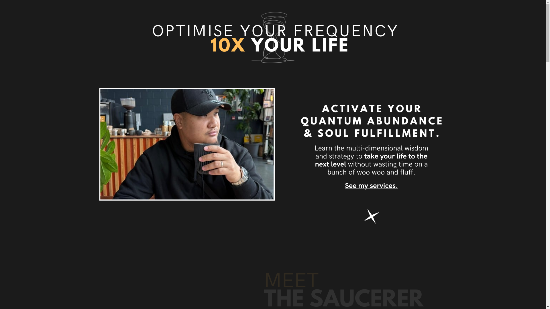 website screenshot of https://saucererx.com/