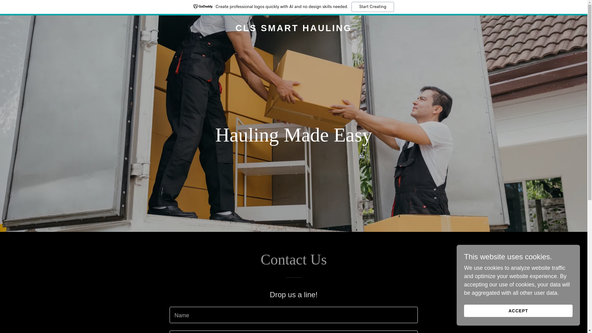 website screenshot of https://clssmarthauling.com/