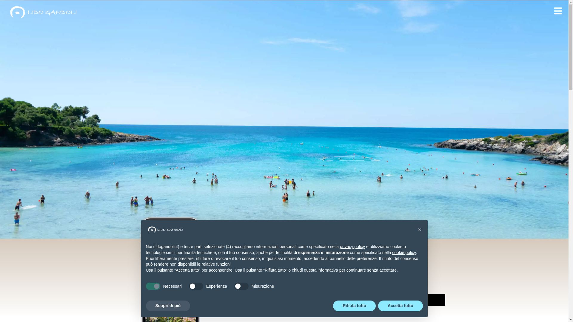 website screenshot of https://gandolioltre.pages.dev/