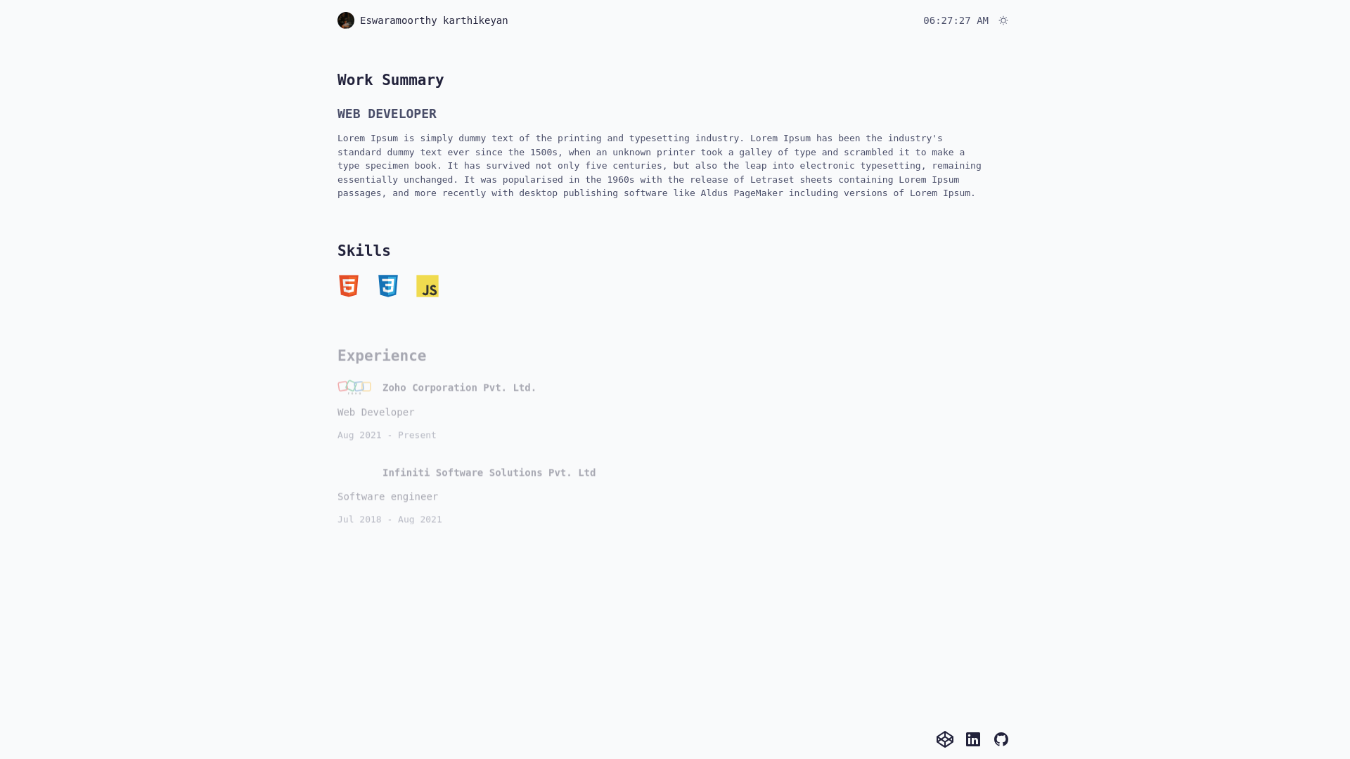 website screenshot of https://eswaramoorthykarthikeyan-github-io.pages.dev/
