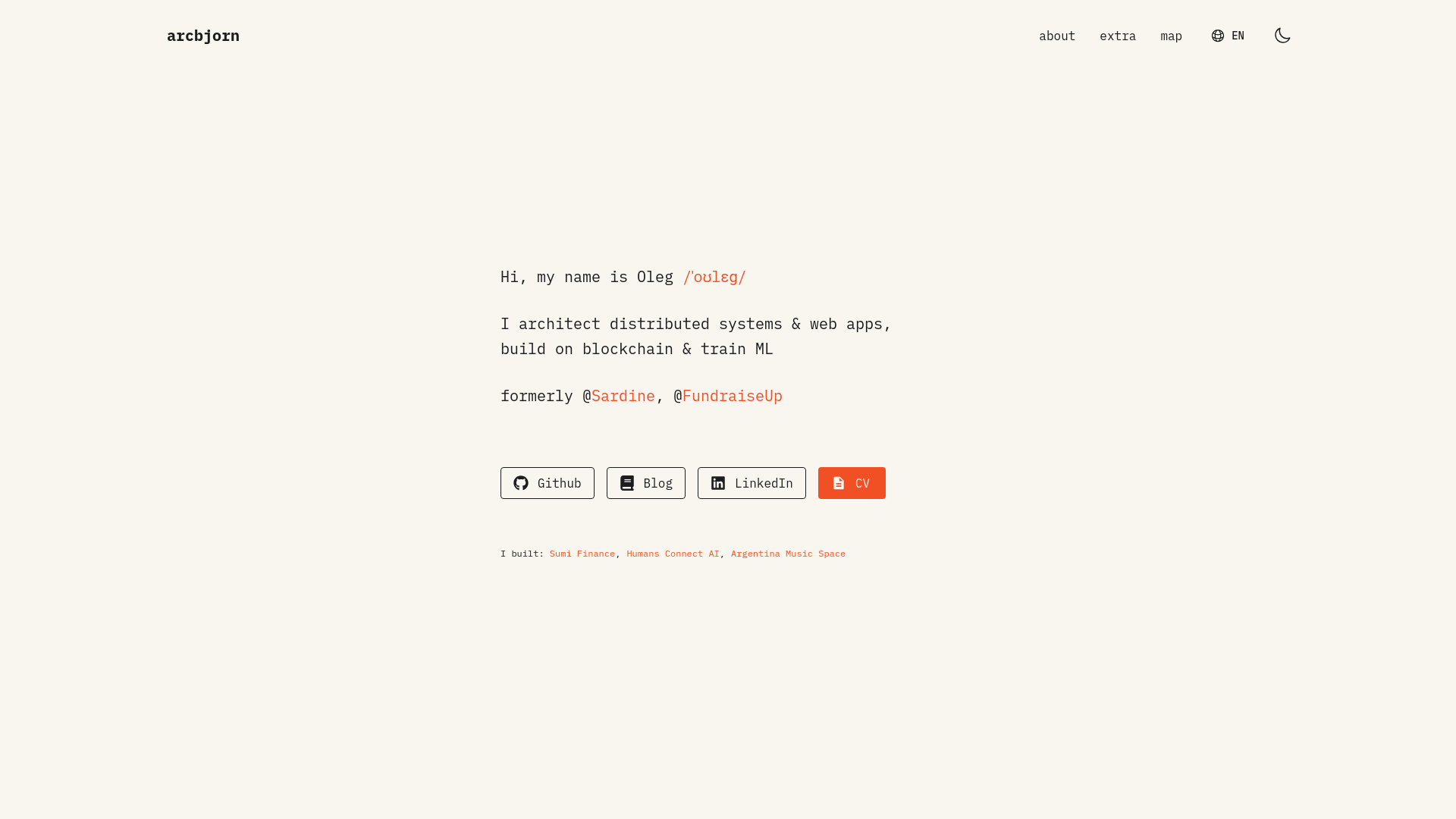 website screenshot of https://arcbjorn-com.pages.dev/