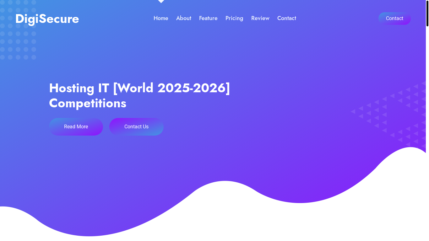 website screenshot of https://digisecure.pages.dev/
