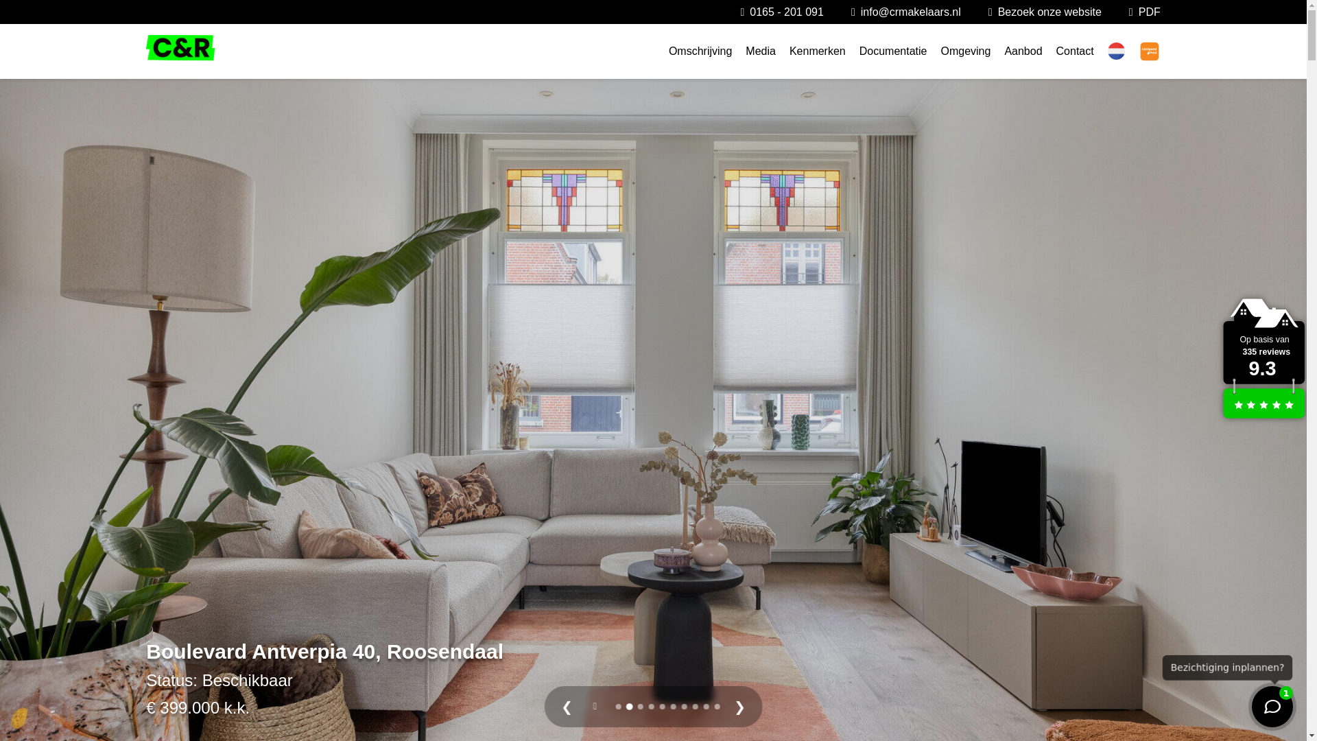 website screenshot of https://boulevardantverpia40.nl/