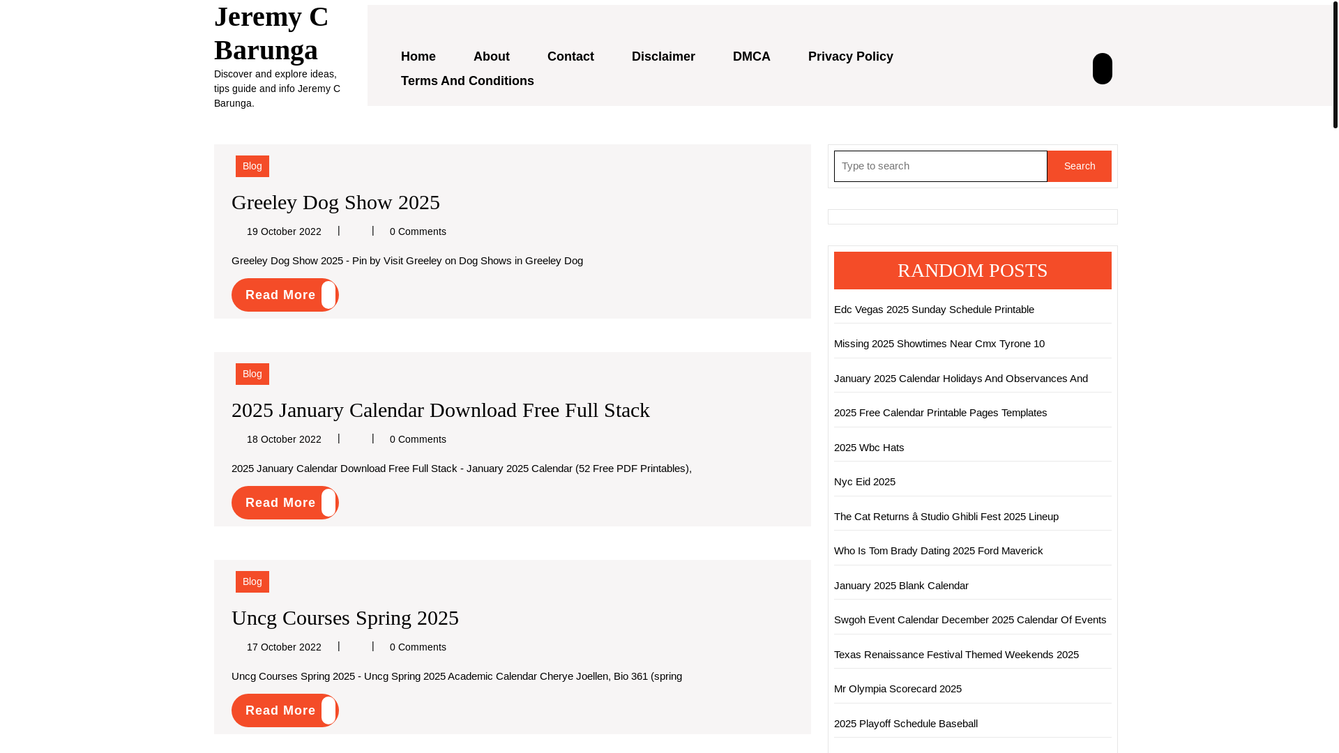 website screenshot of https://jeremycbarunga.pages.dev/