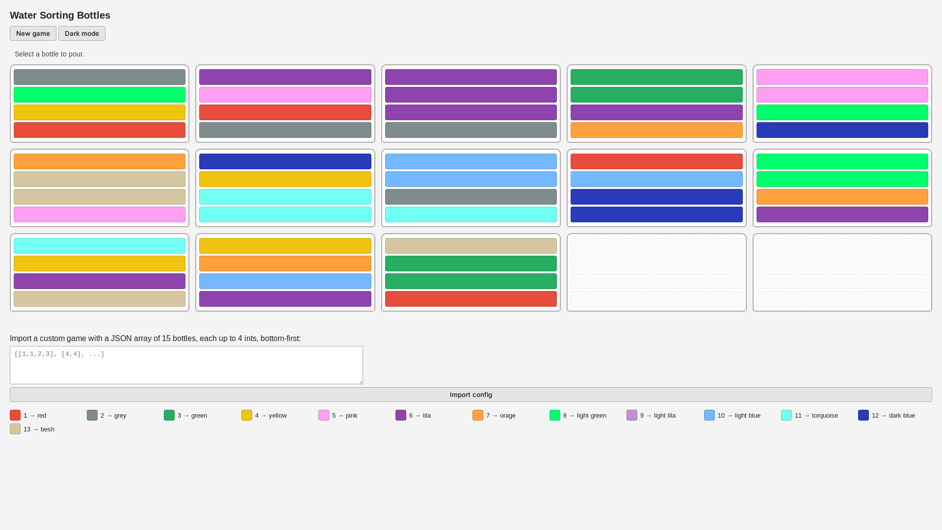 website screenshot of https://osum-watersort.pages.dev/