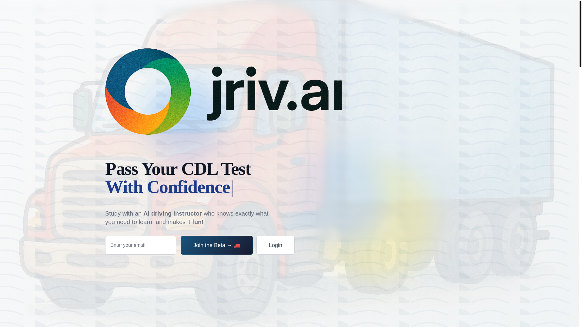 website screenshot of https://jrive.ai/