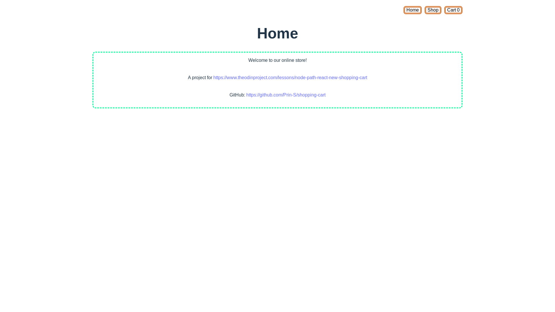 website screenshot of https://shopping-cart-ce7.pages.dev/