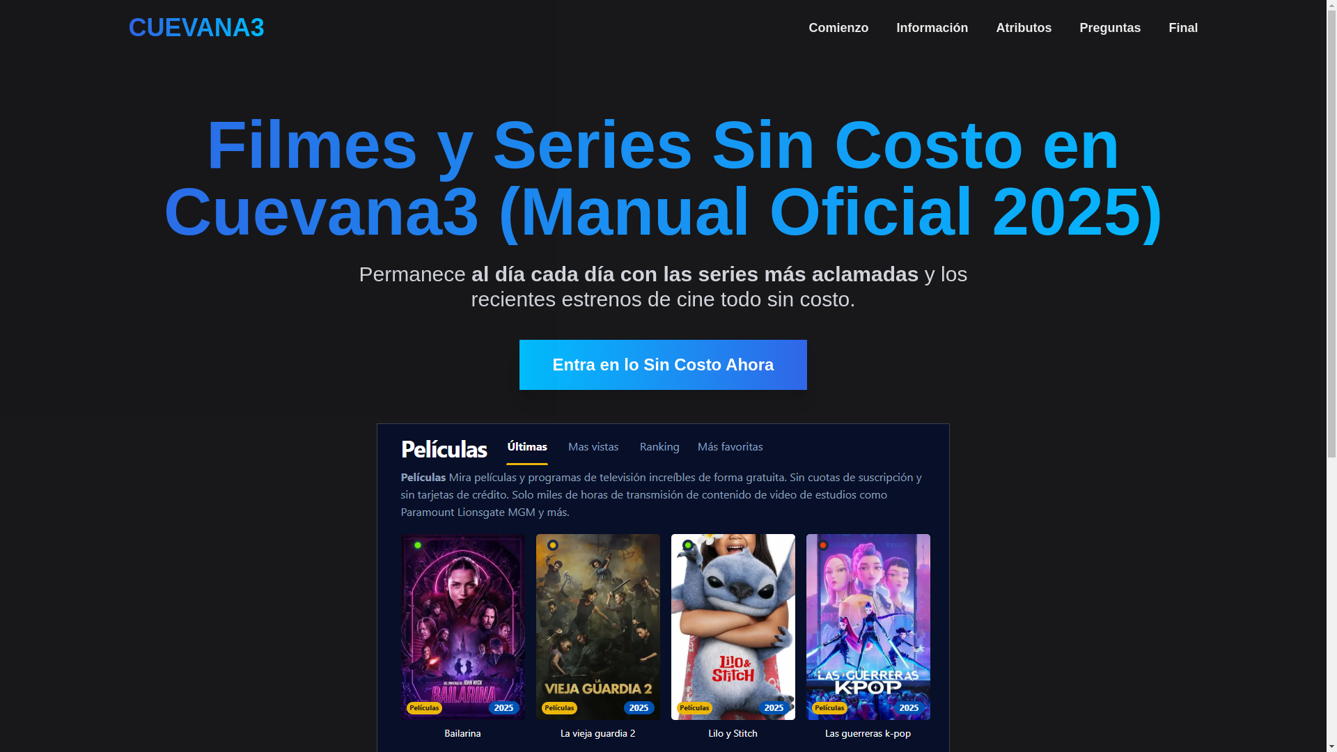 website screenshot of https://cuevana3-7f8j.pages.dev/