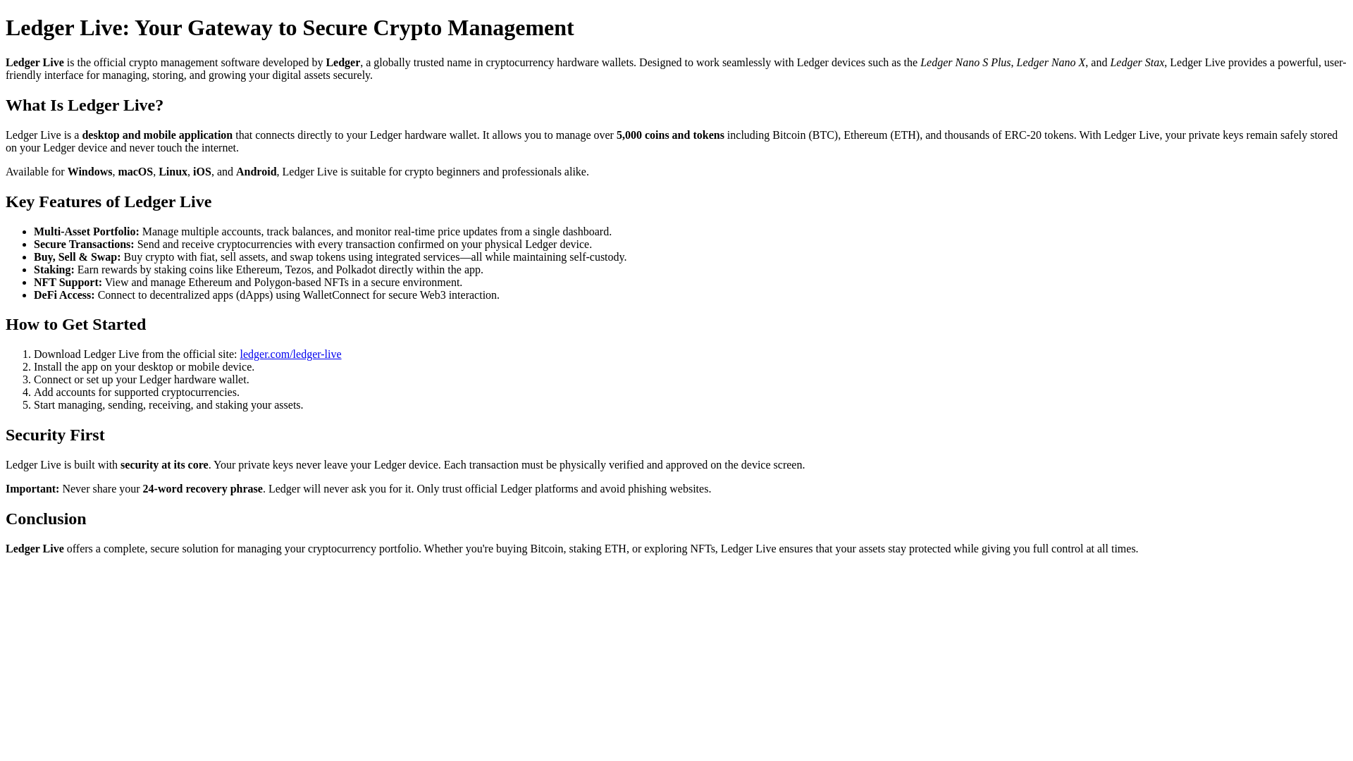 website screenshot of https://secure-ledger-live.pages.dev/